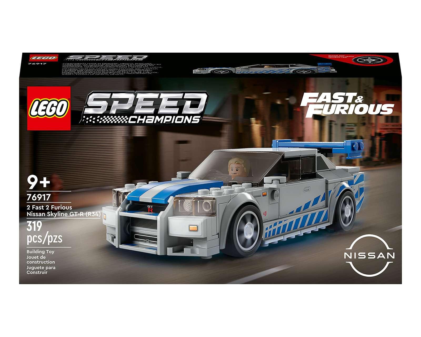 Foto 3 pulgar | LEGO Speed Champions: Nissan Skyline GT-R (R34) de 2 Fast 2 Furious