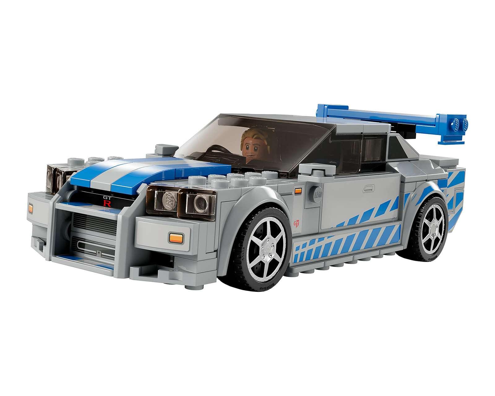 Foto 4 pulgar | LEGO Speed Champions: Nissan Skyline GT-R (R34) de 2 Fast 2 Furious