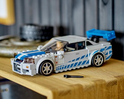 Foto 6 | LEGO Speed Champions: Nissan Skyline GT-R (R34) de 2 Fast 2 Furious