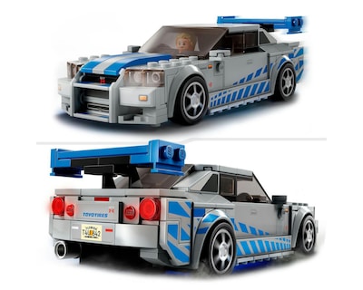 Foto 7 | LEGO Speed Champions: Nissan Skyline GT-R (R34) de 2 Fast 2 Furious