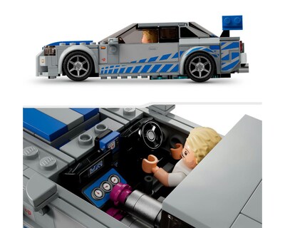 Foto 8 | LEGO Speed Champions: Nissan Skyline GT-R (R34) de 2 Fast 2 Furious