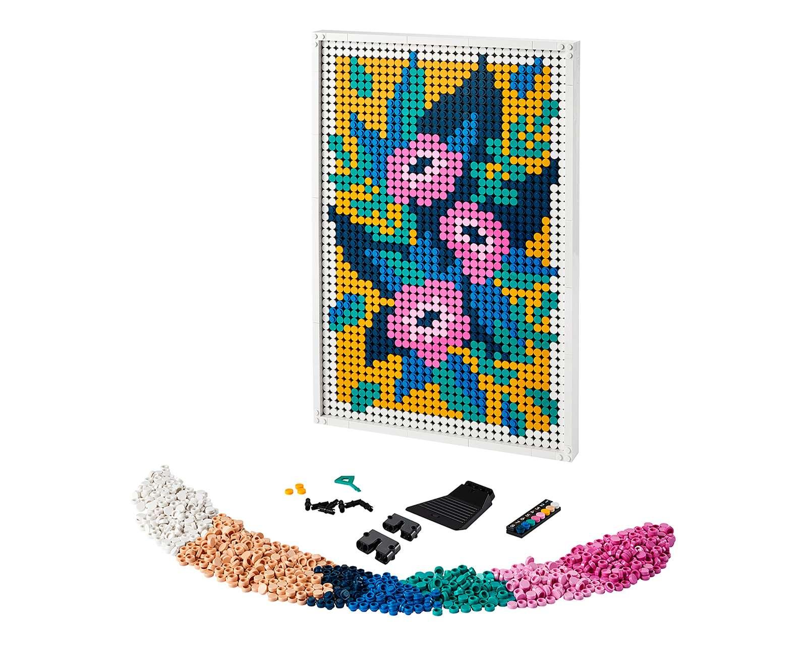 Foto 4 pulgar | LEGO Art Arte Floral