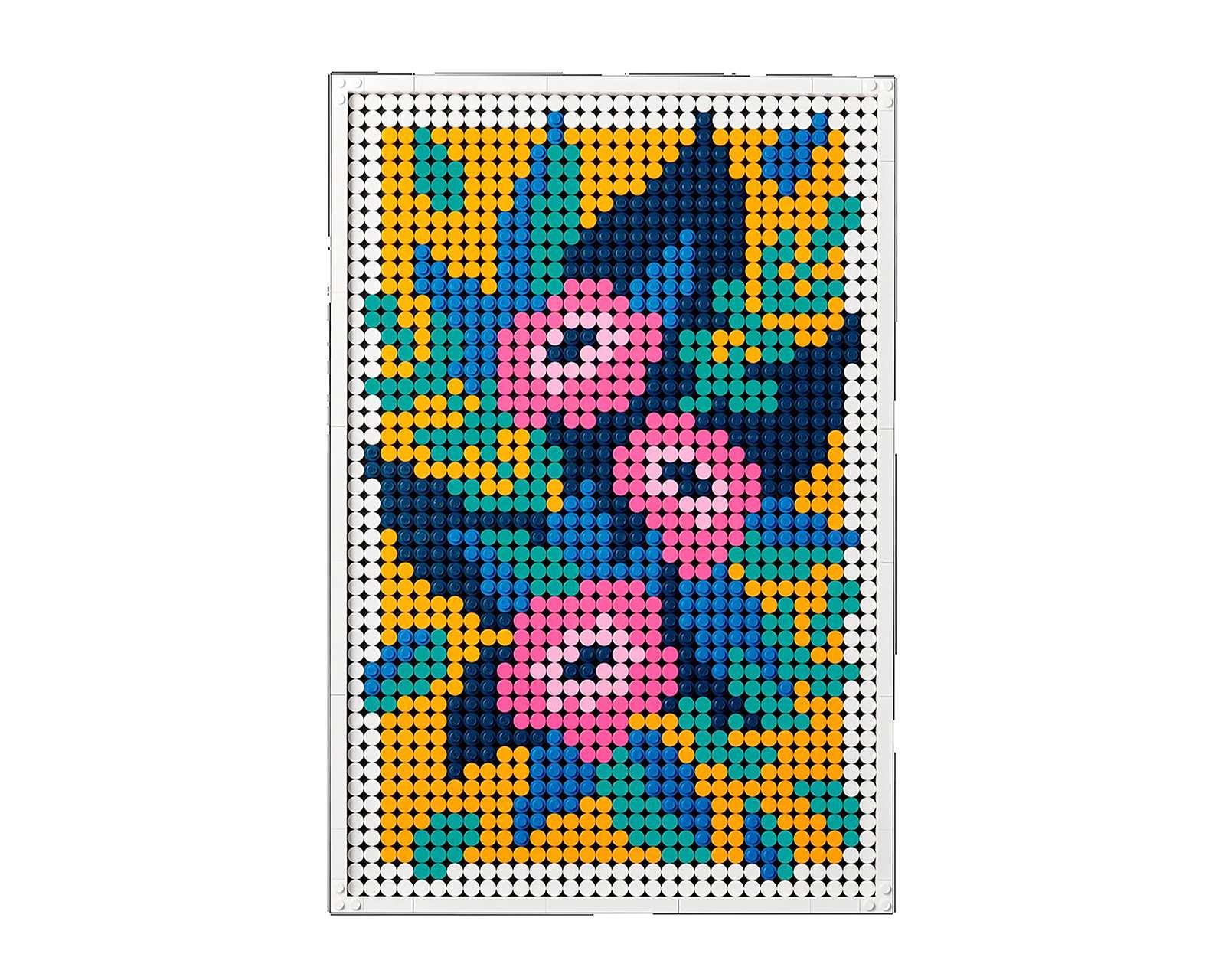 Foto 6 pulgar | LEGO Art Arte Floral