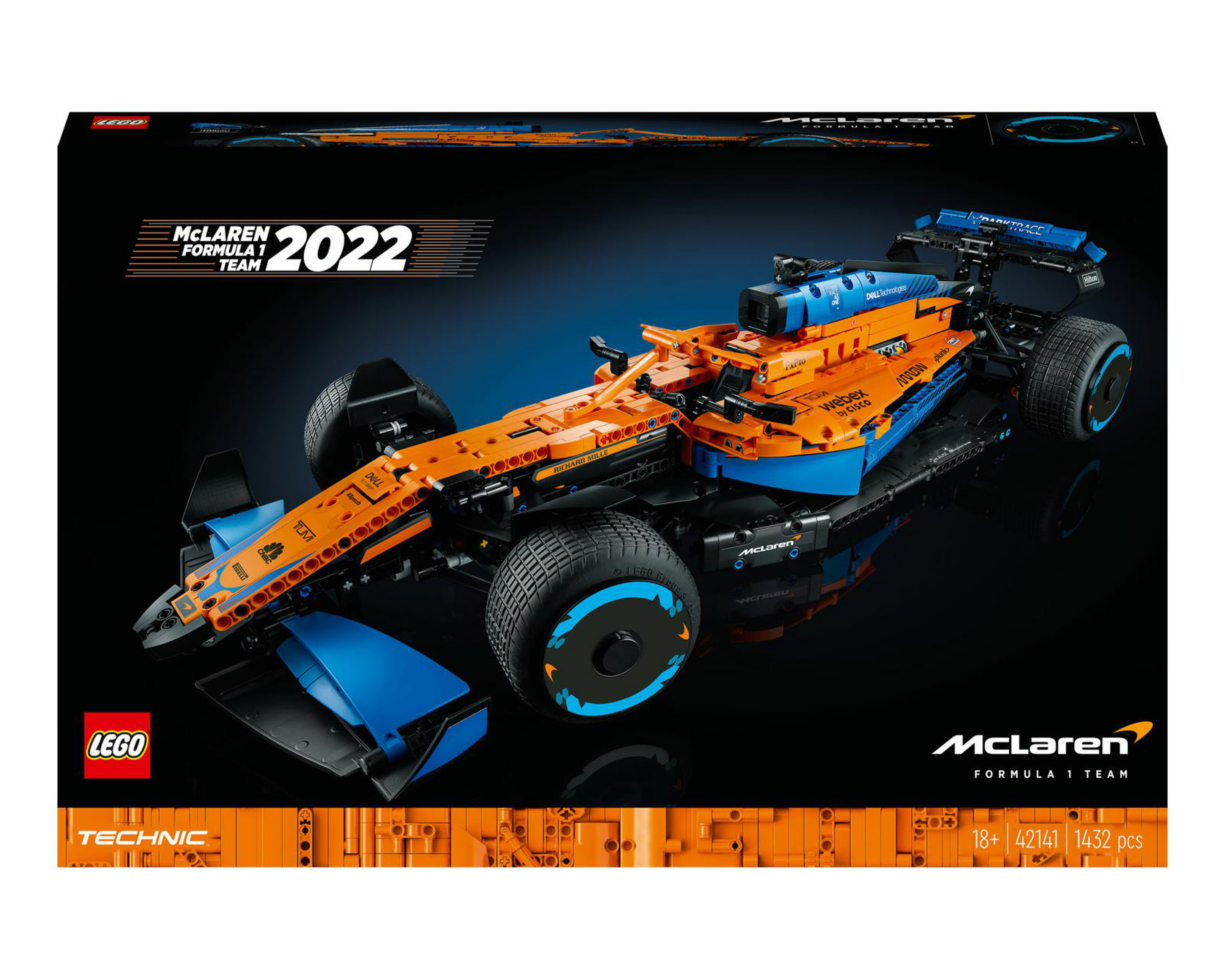 Foto 3 pulgar | LEGO Technic MClaren Racing Fórmula 1