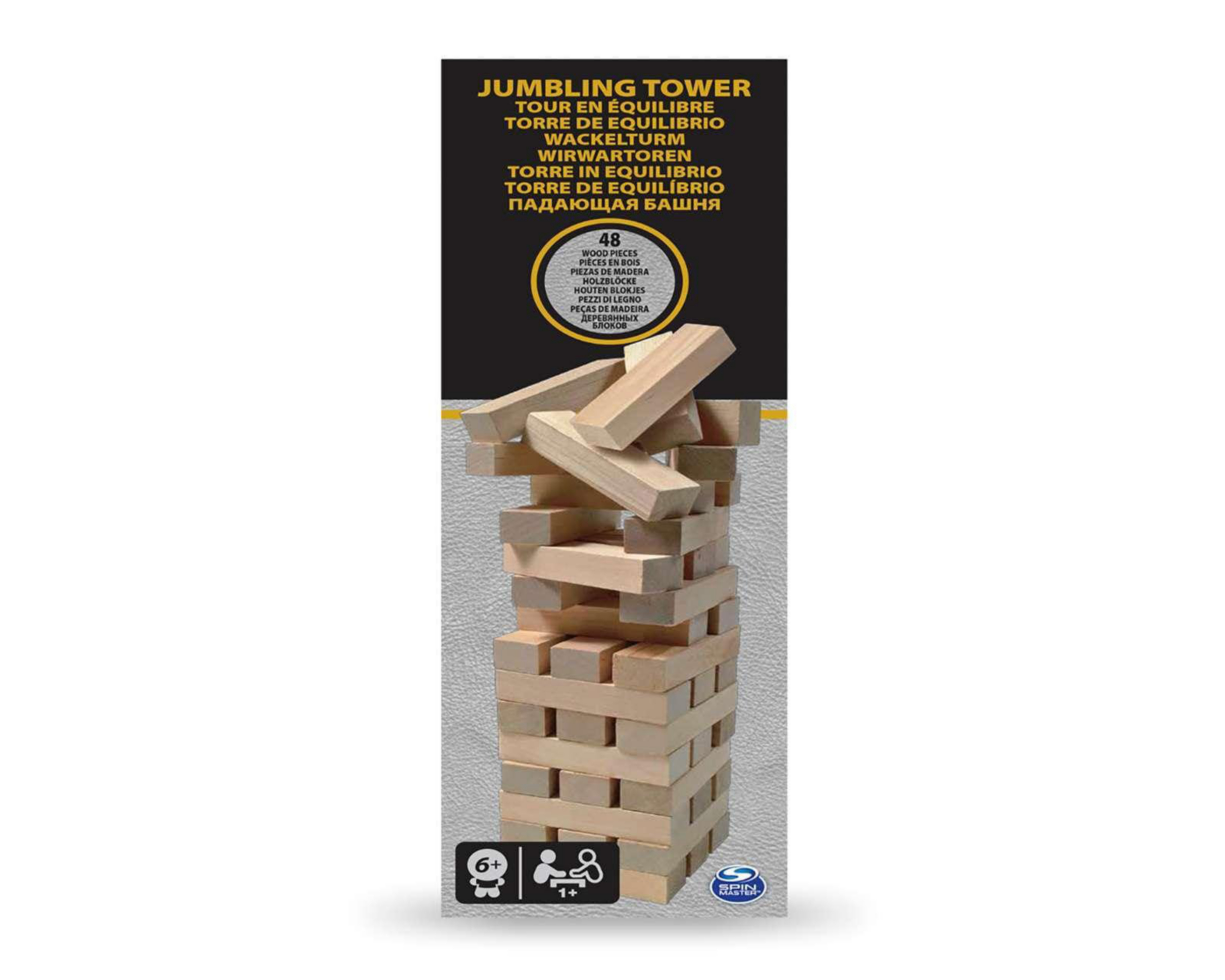 Torre de Equilibrio Spin Máster 48 Piezas