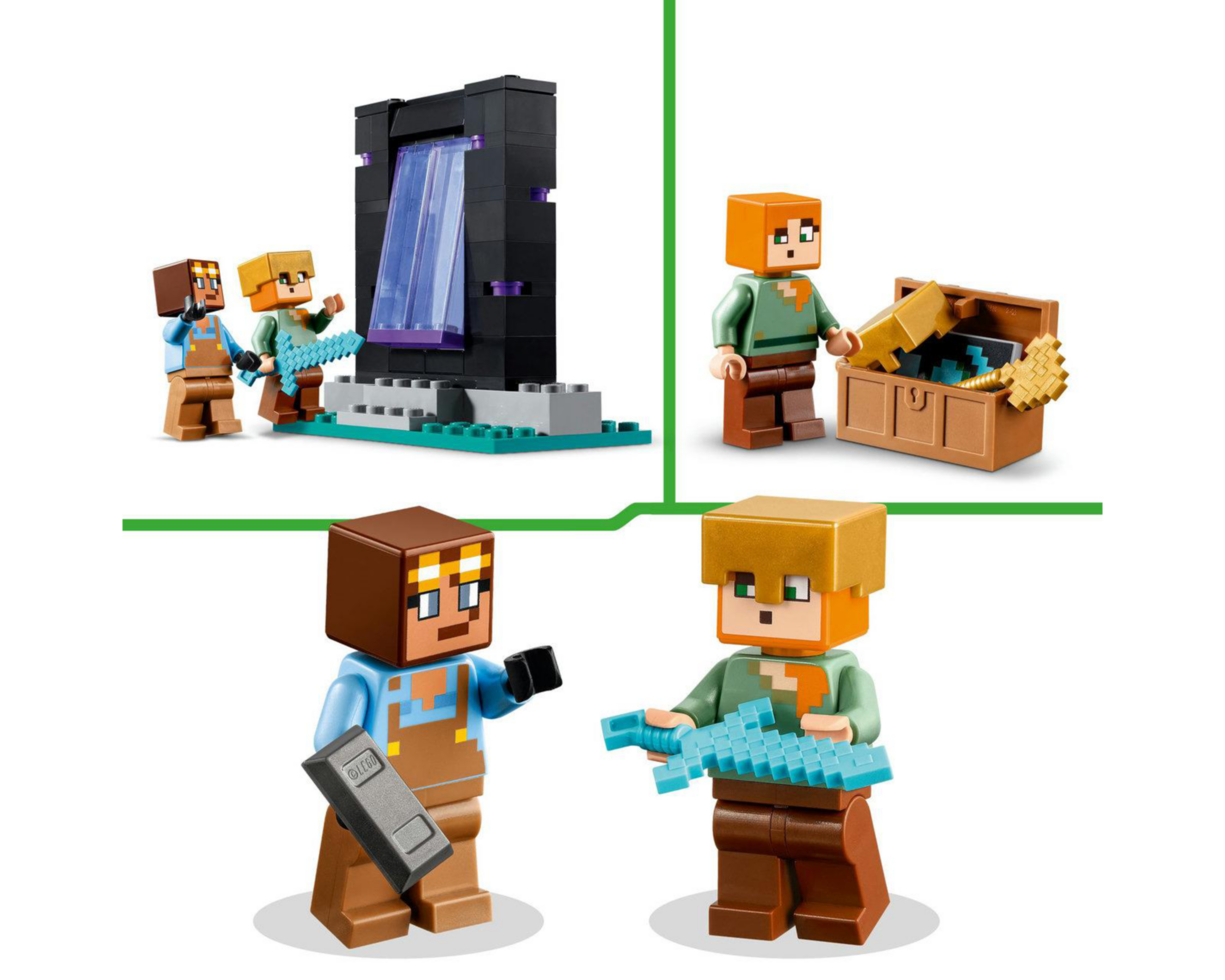 Foto 8 | LEGO Minecraft: La Armería