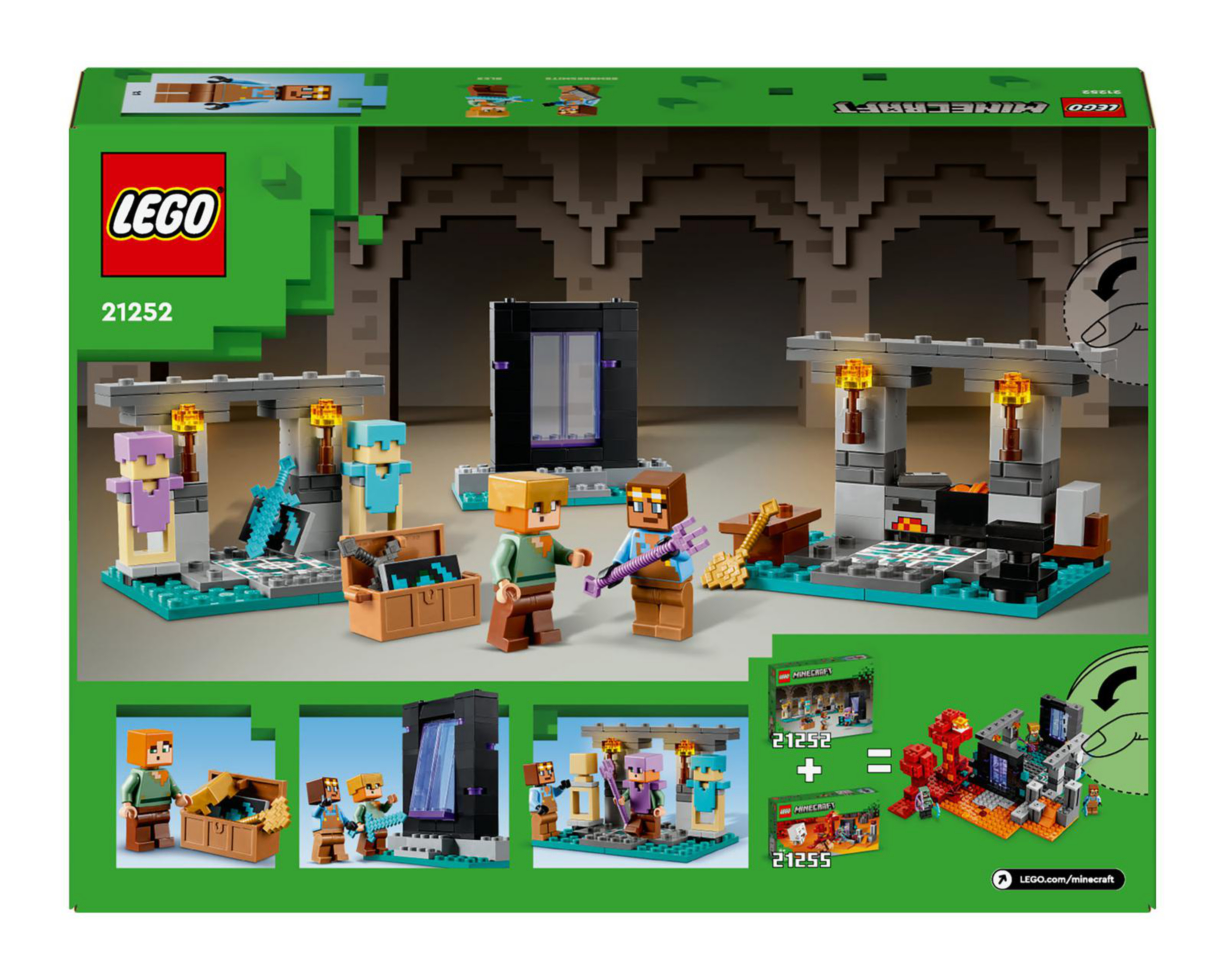 Foto 9 | LEGO Minecraft: La Armería