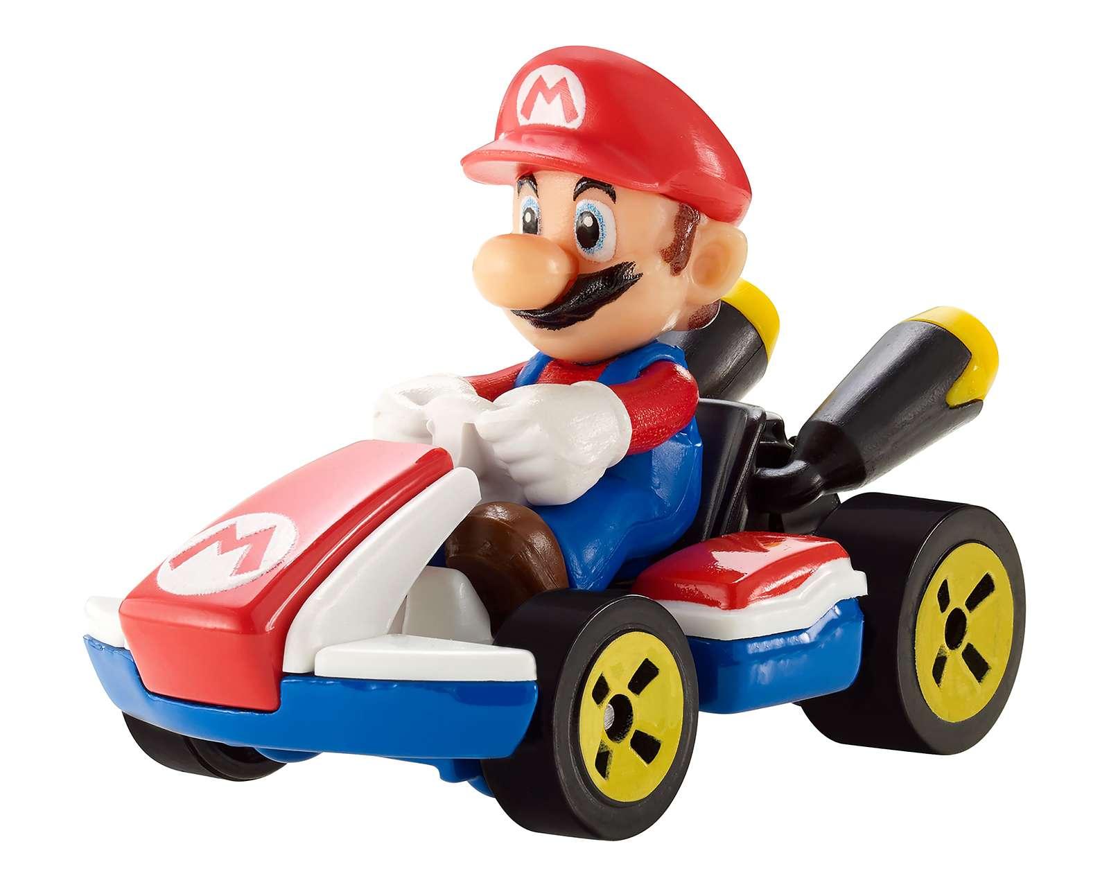 Foto 6 pulgar | Carros Mario Kart Hot Wheels 1 set de 4 Piezas