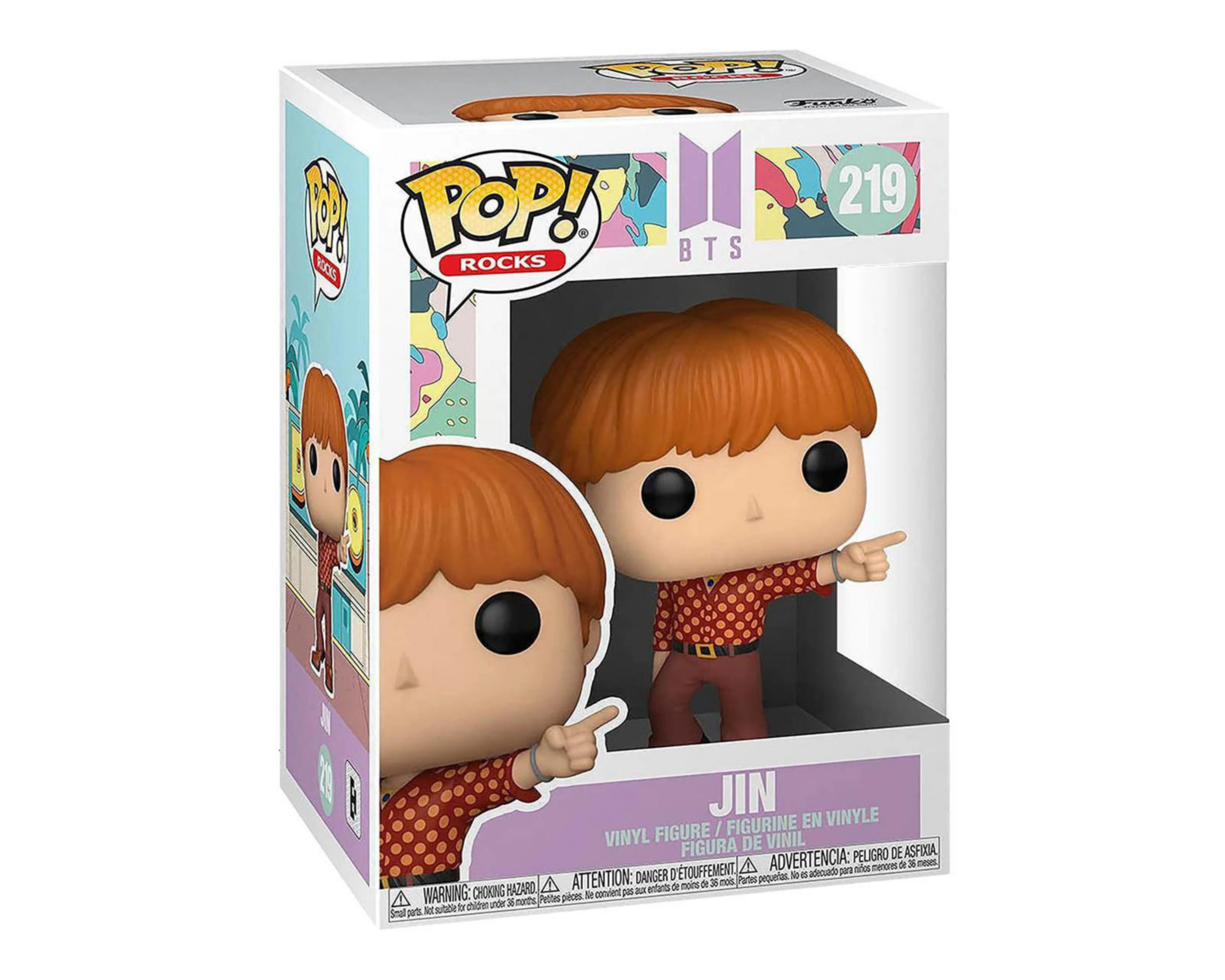Foto 3 | Funko Pop Rocks BTS Jin