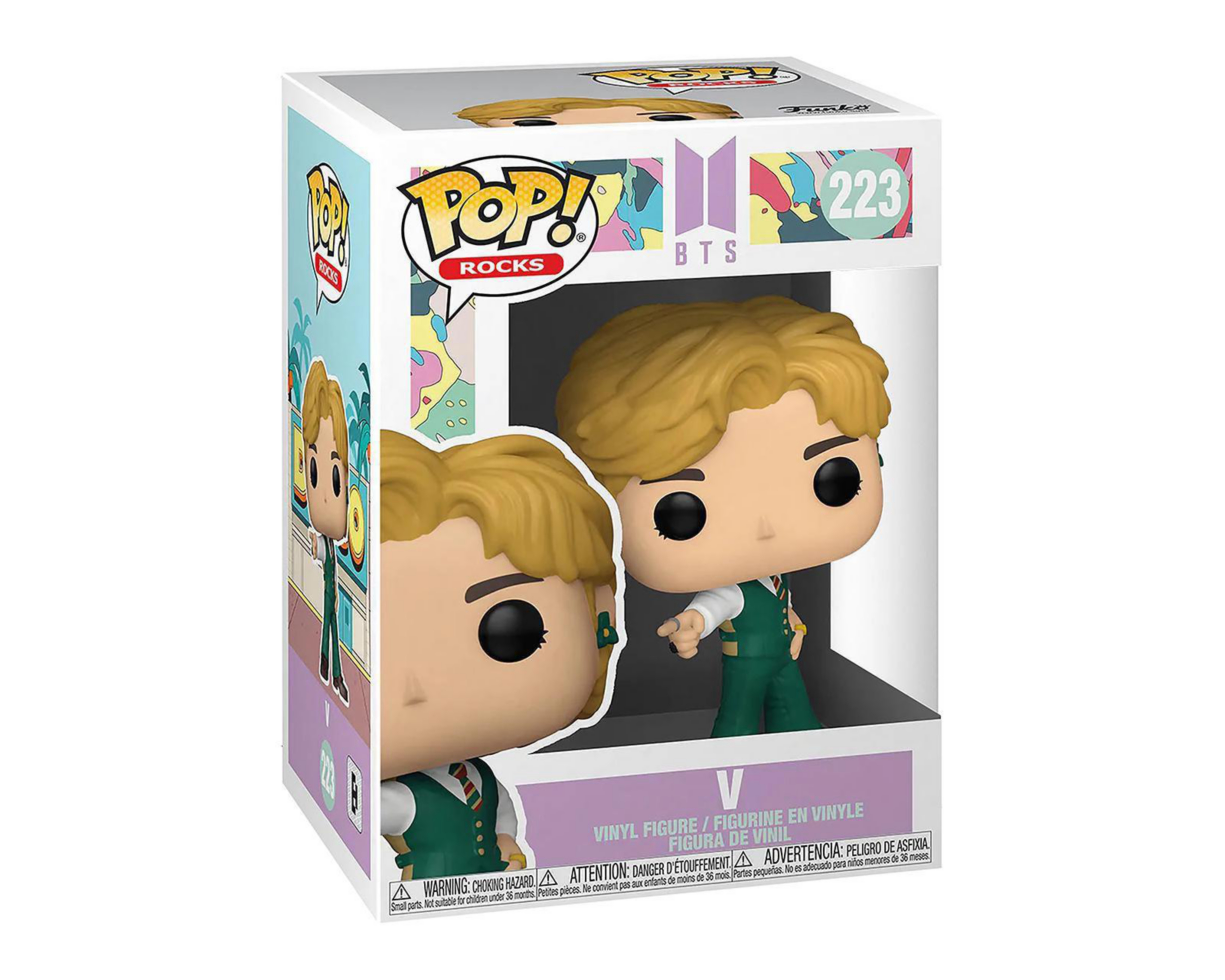 Foto 4 pulgar | Funko Pop Rocks BTS V