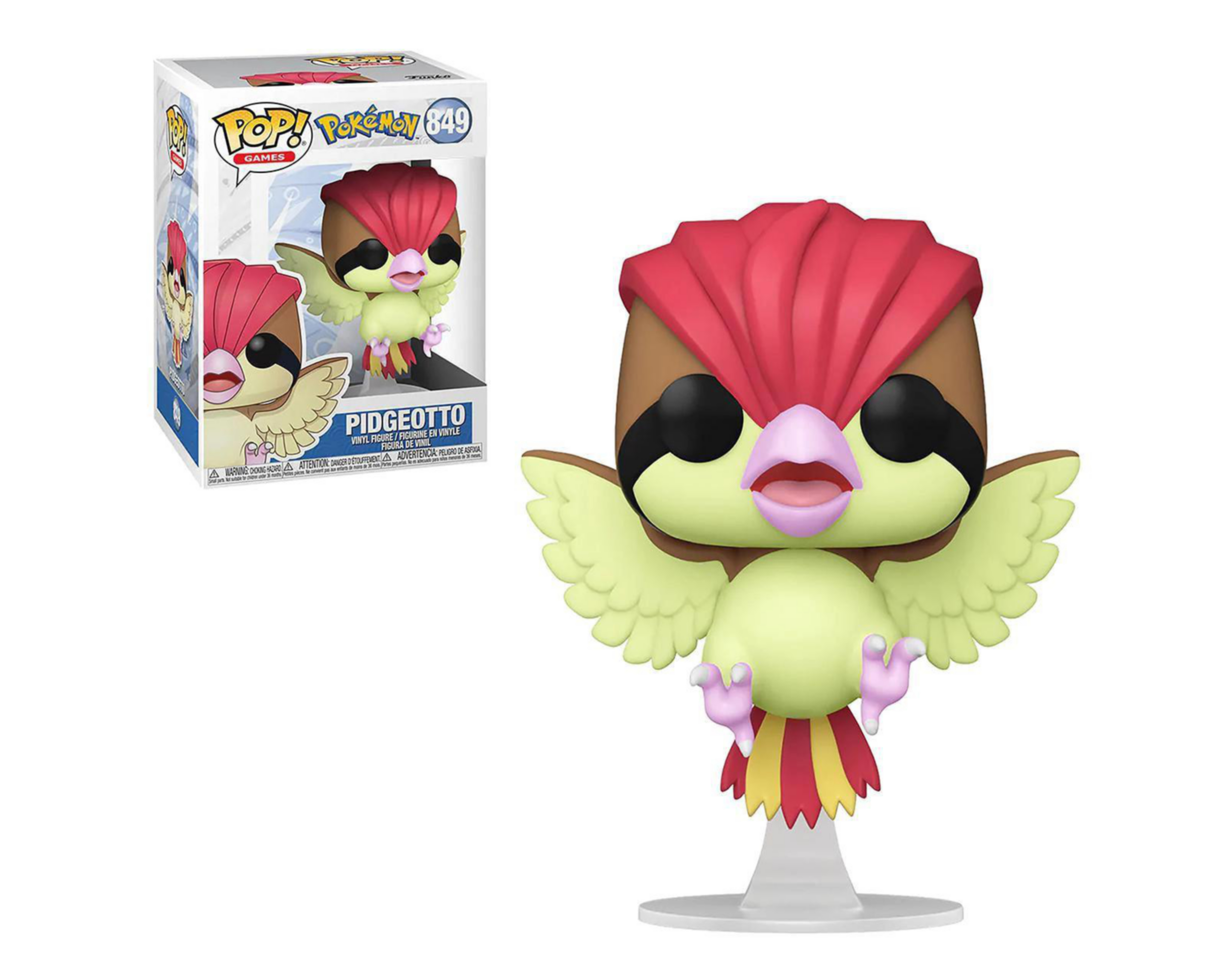 Foto 3 pulgar | Funko Pop! Games Pokémon Pidgeotto