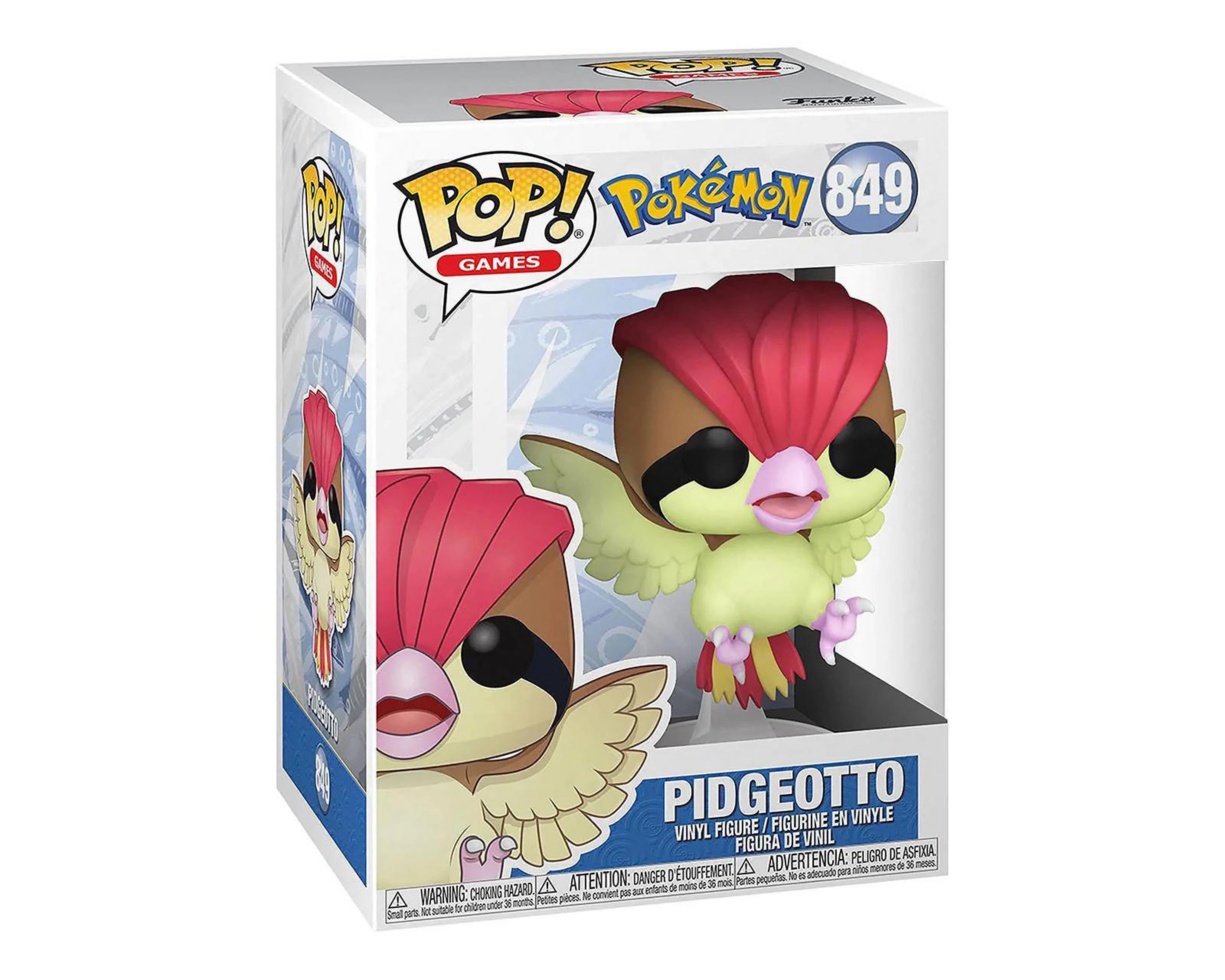 Foto 4 pulgar | Funko Pop! Games Pokémon Pidgeotto