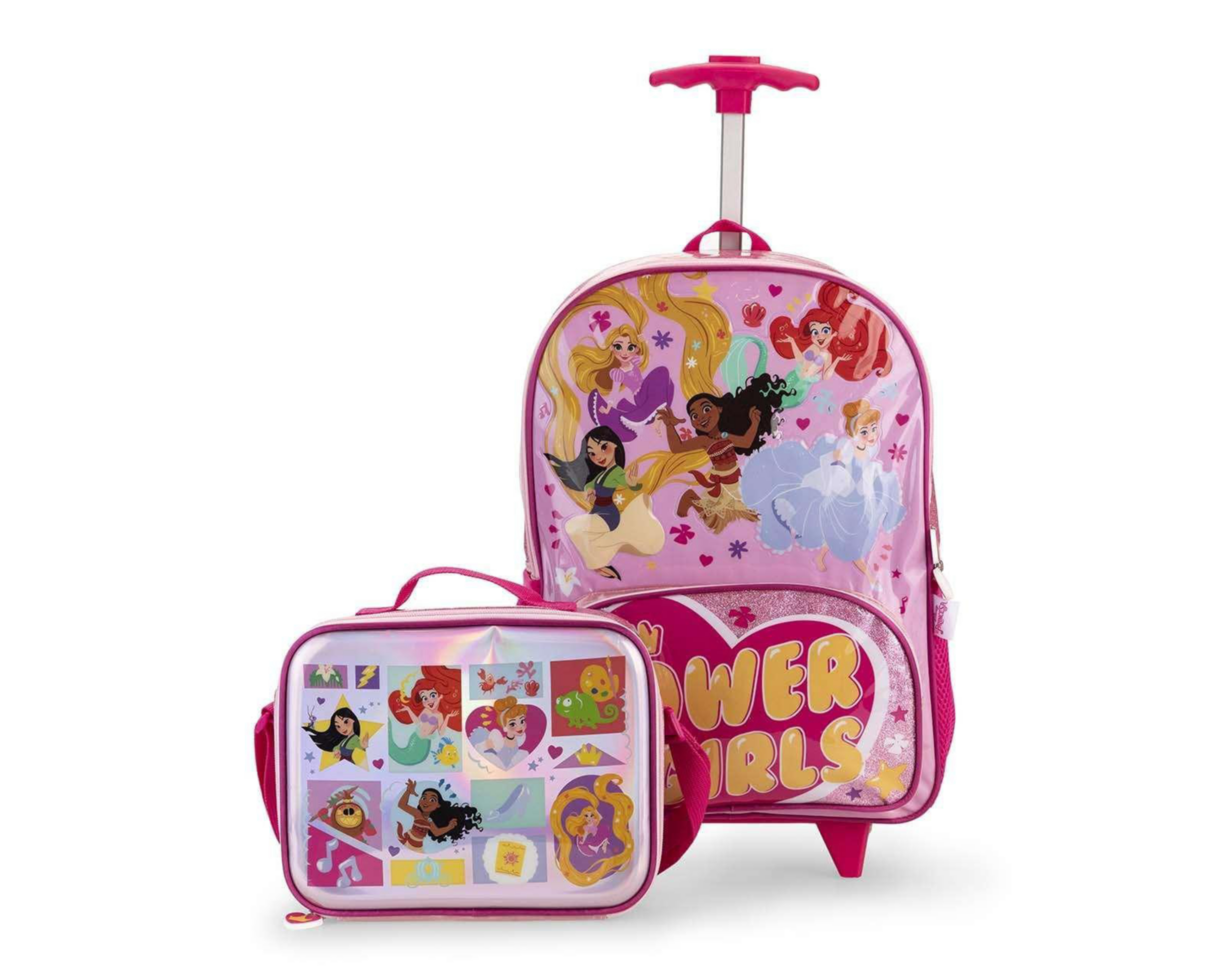 Mochila con Ruedas Disney Princesas Multicolor