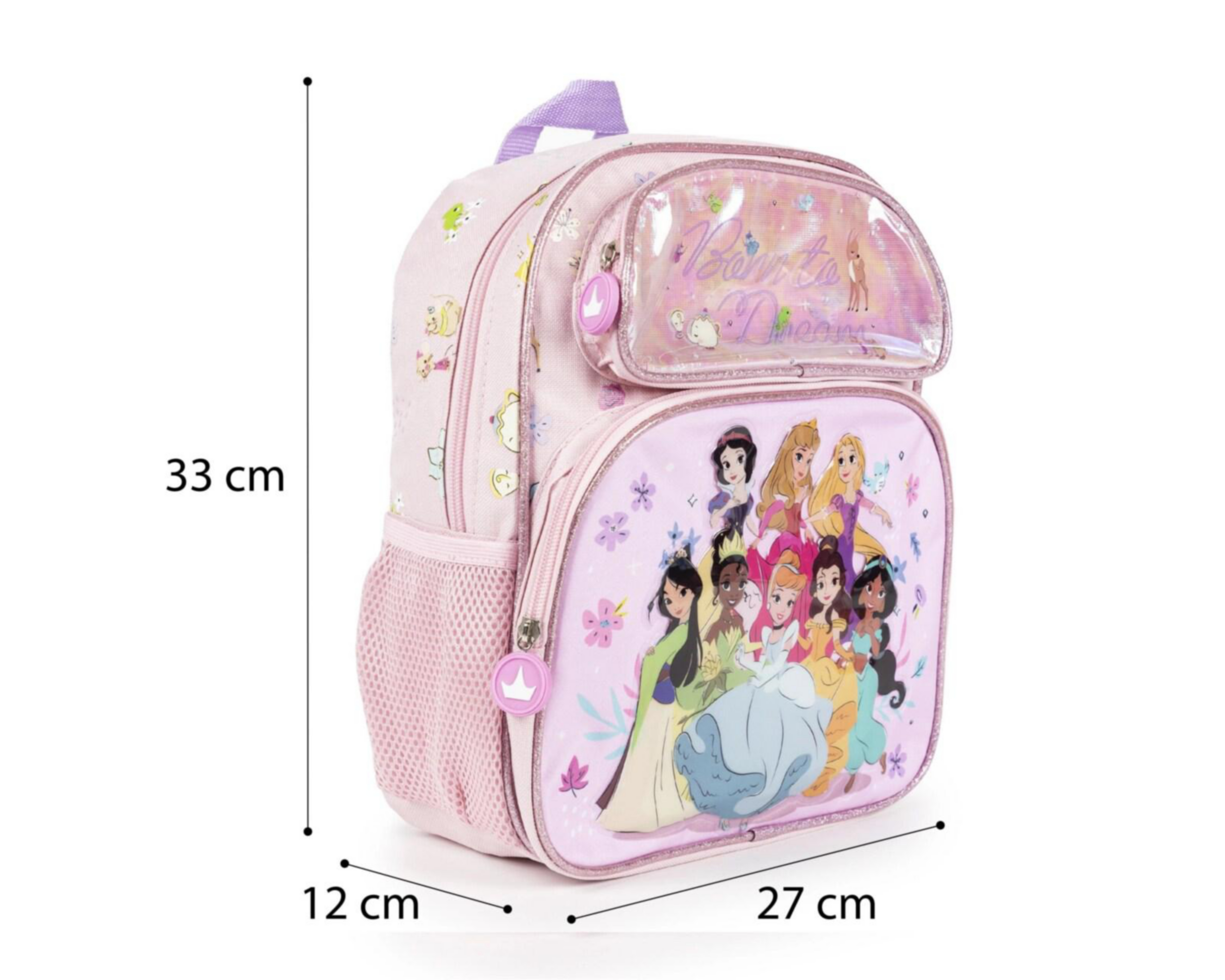 Foto 7 | Mochila Disney Princesas Rosa