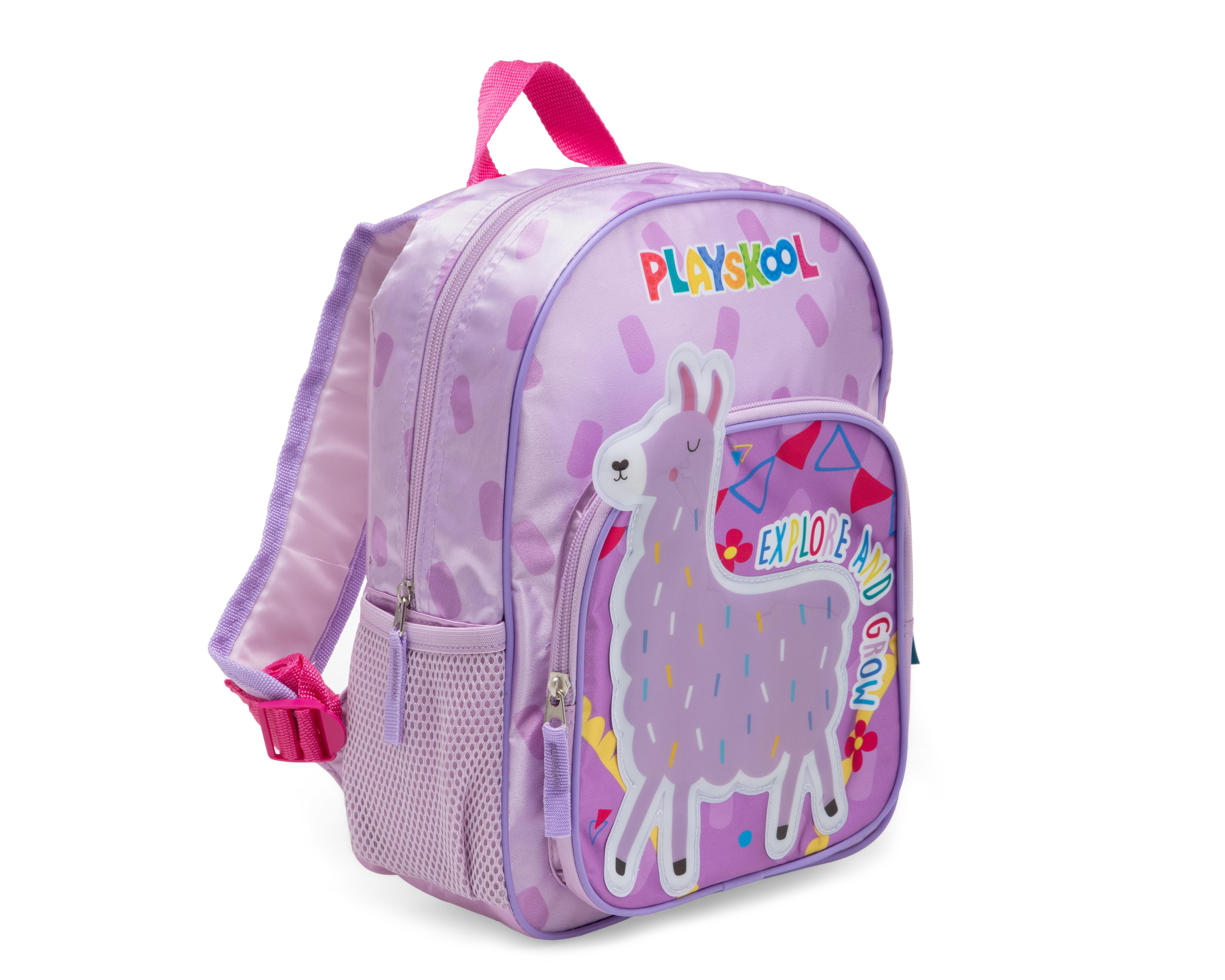 Foto 3 pulgar | Mochila Hasbro Playskool Morada Llama