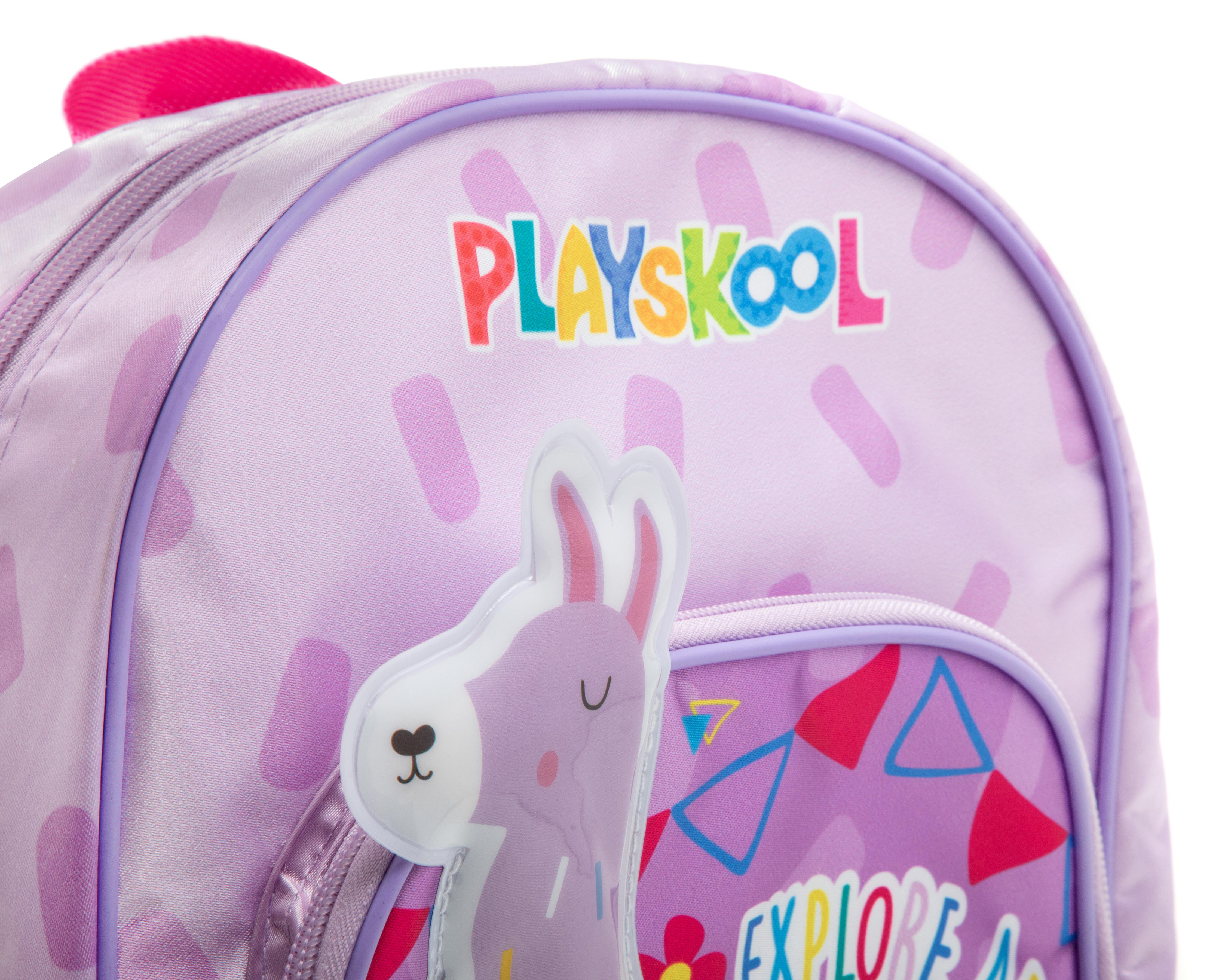 Foto 6 pulgar | Mochila Hasbro Playskool Morada Llama