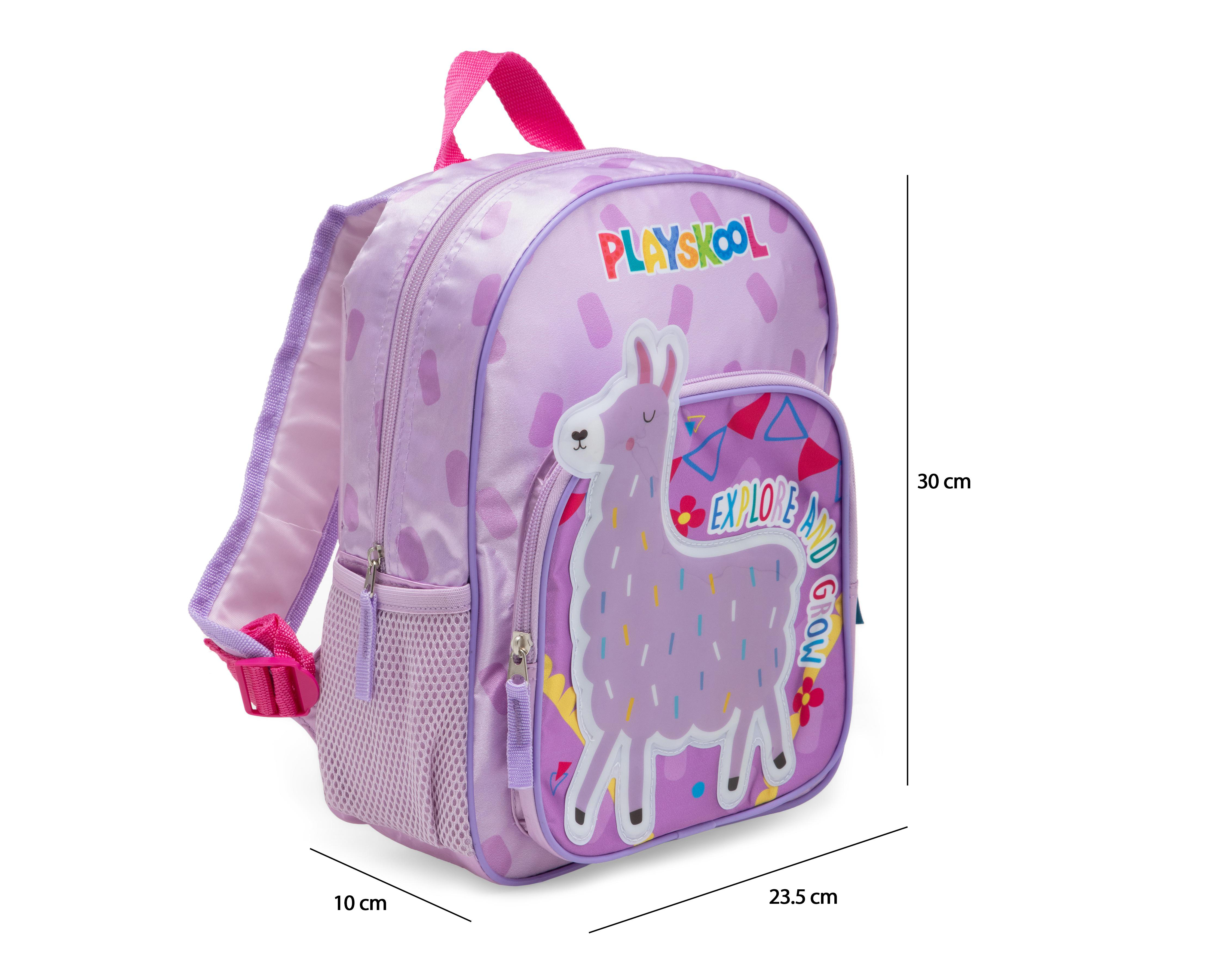 Foto 8 pulgar | Mochila Hasbro Playskool Morada Llama