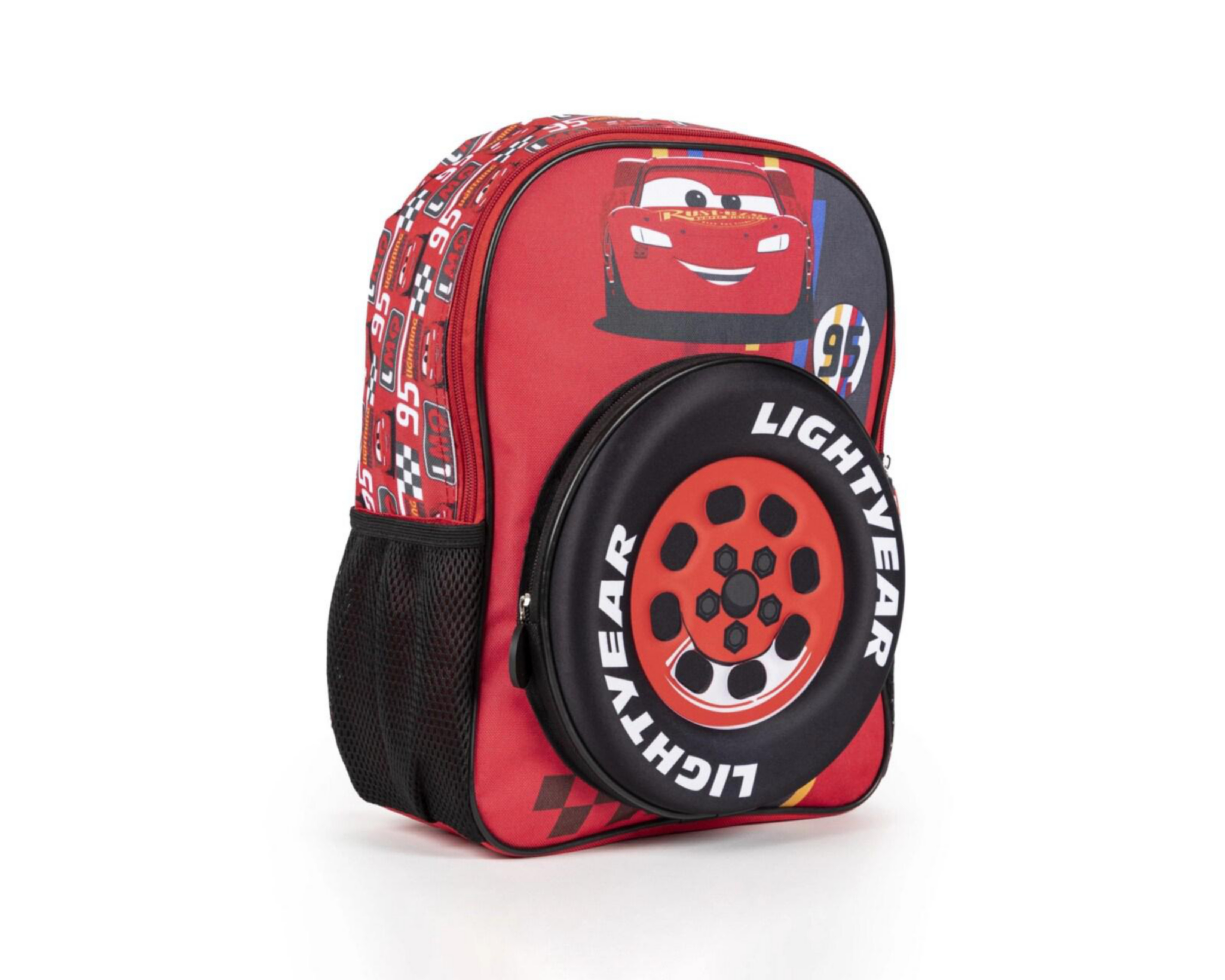 Foto 3 pulgar | Mochila Disney Cars Roja