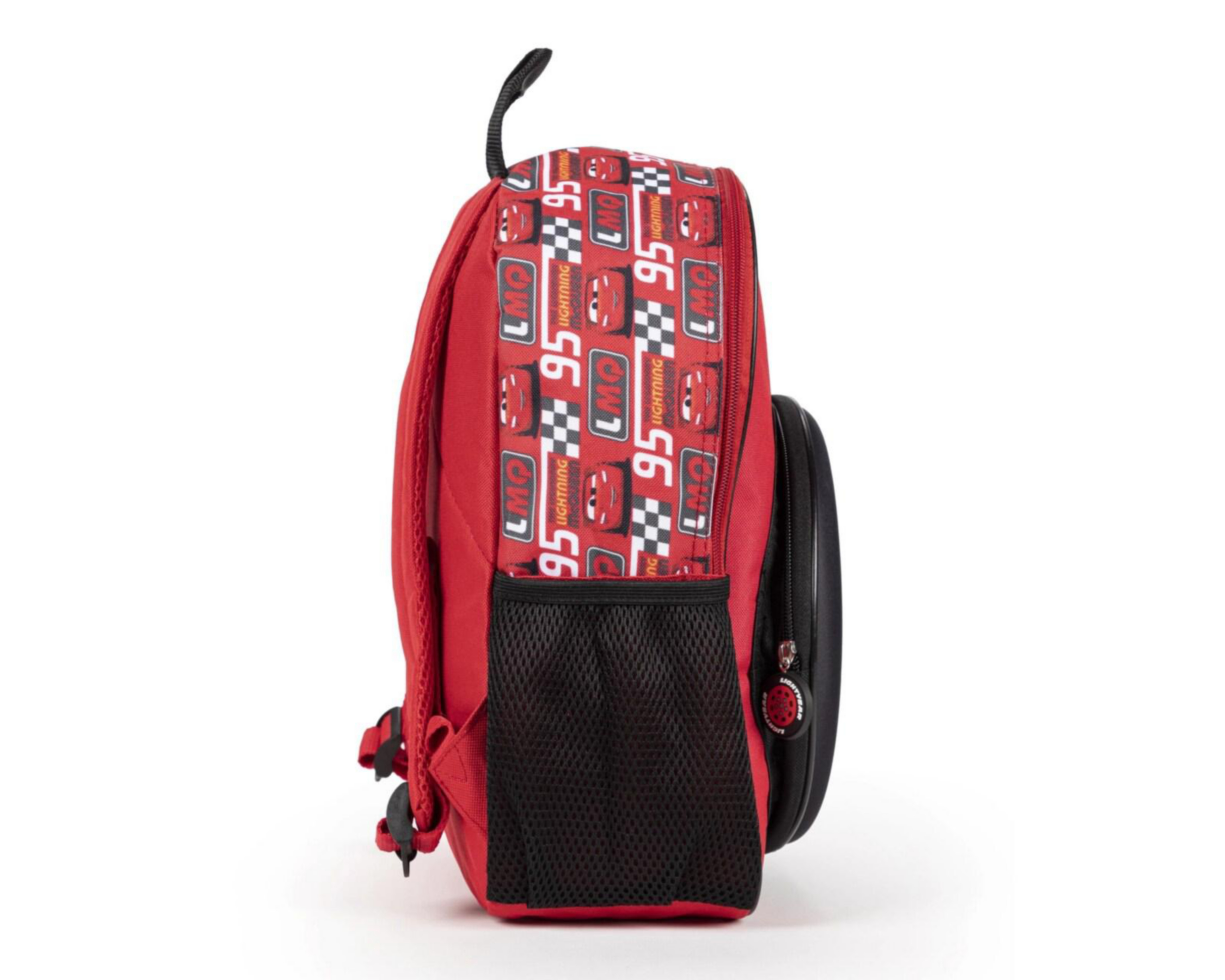 Foto 4 pulgar | Mochila Disney Cars Roja