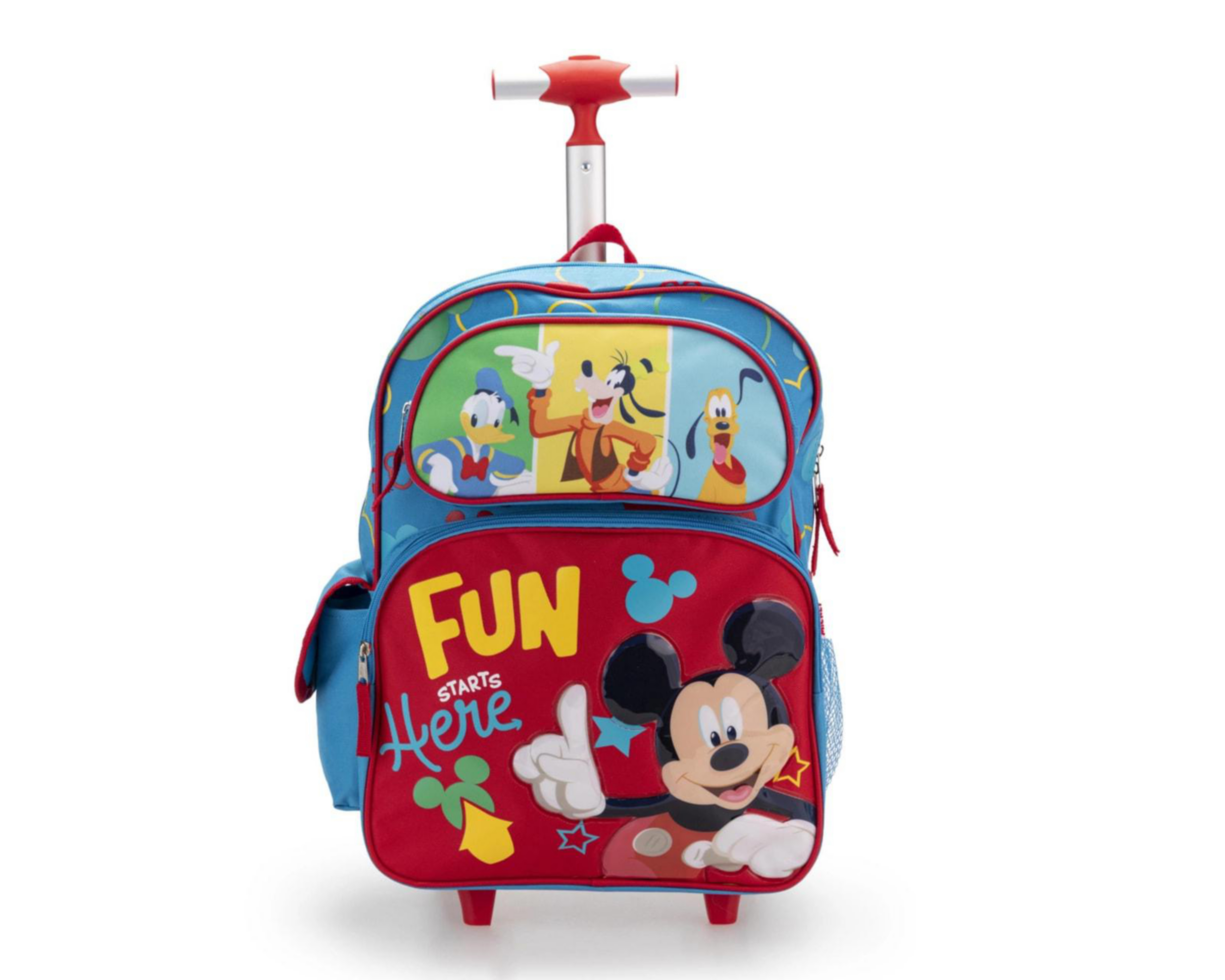 Foto 2 pulgar | Mochila con Ruedas Disney Mickey Mouse
