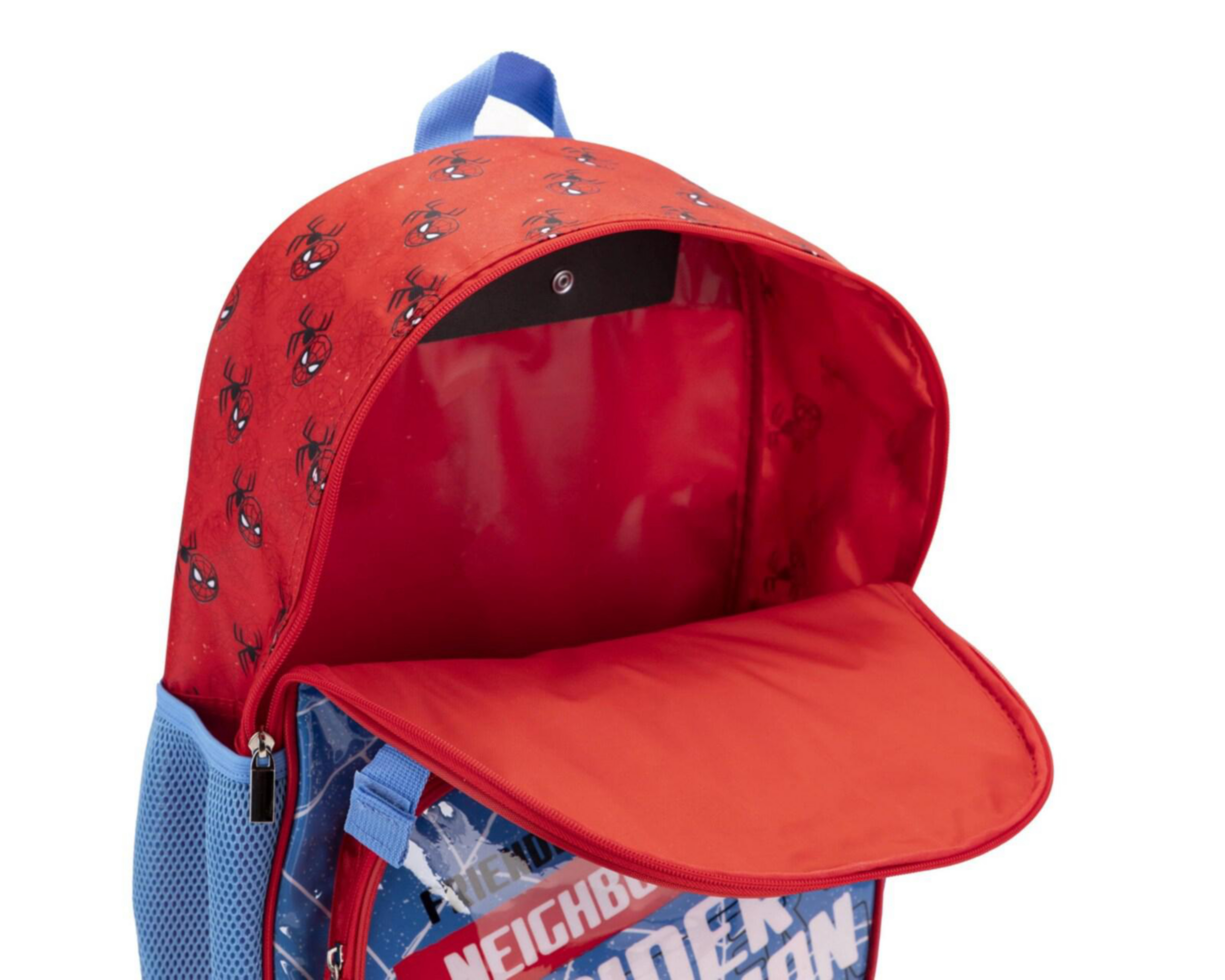 Foto 8 pulgar | Mochila con Ruedas y Lonchera Marvel Spider-Man