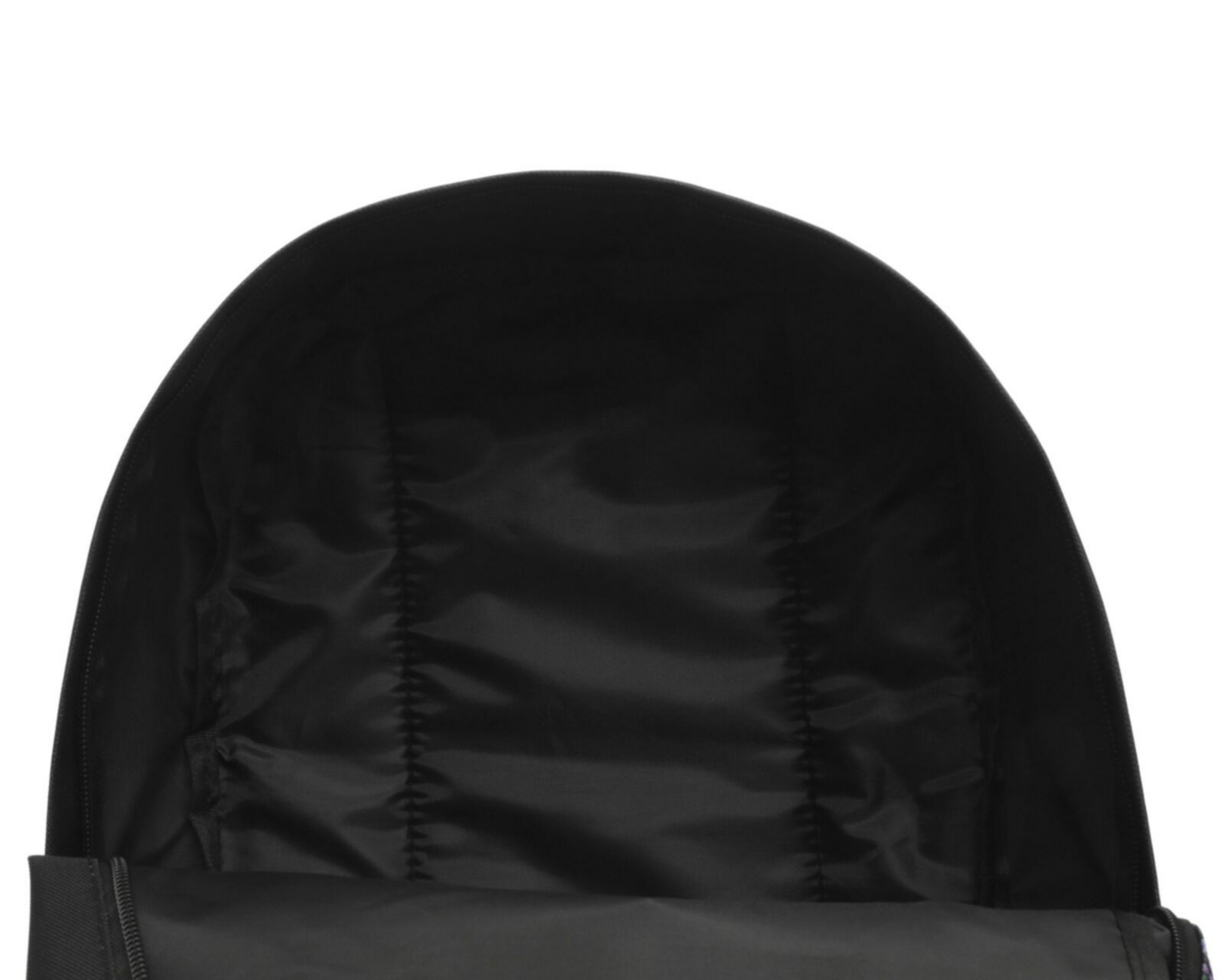 Foto 7 pulgar | Mochila Thinner Negra Floreada