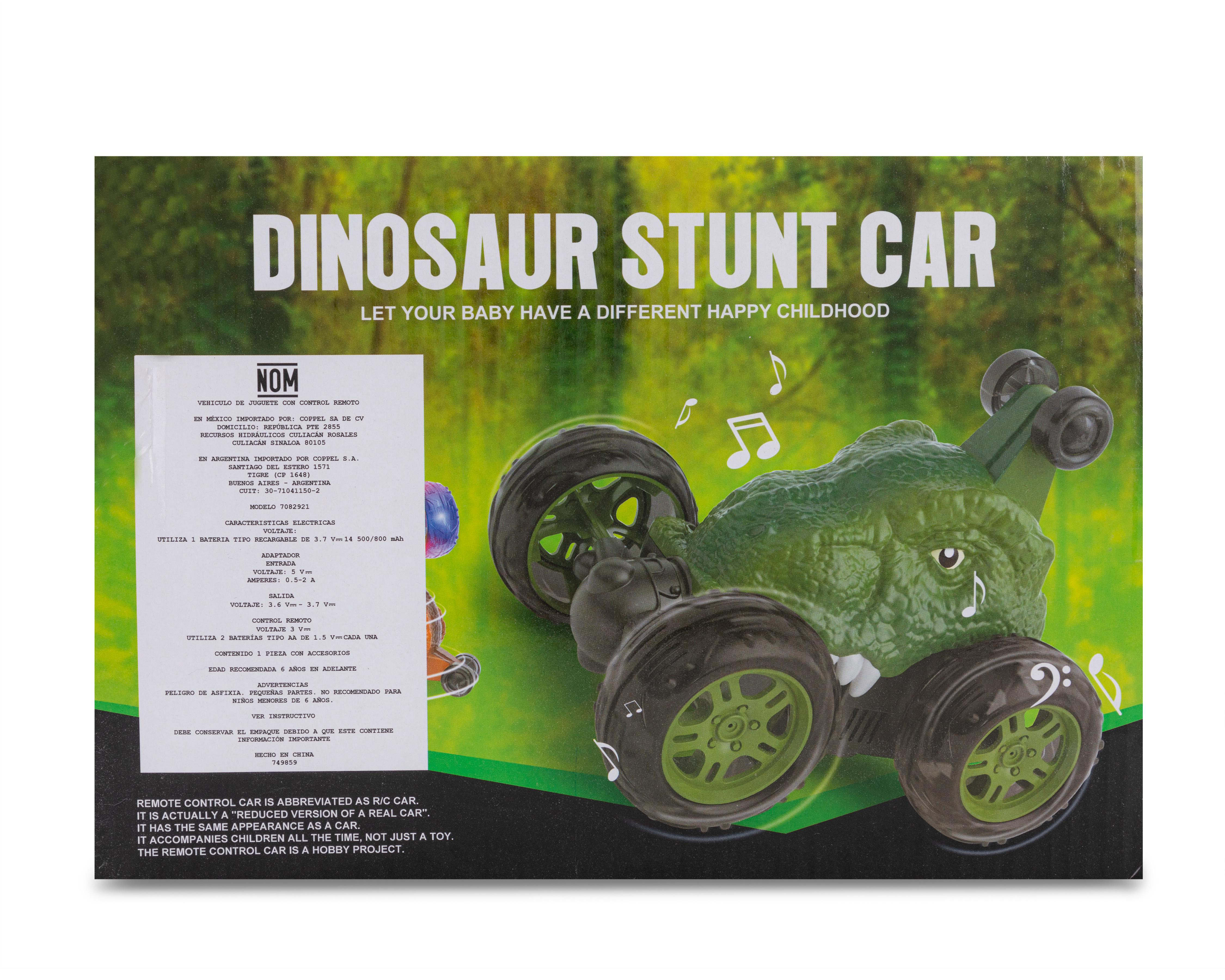 Foto 3 pulgar | Carro a Control Remoto Funzone T-Rex con Luces y Sonido