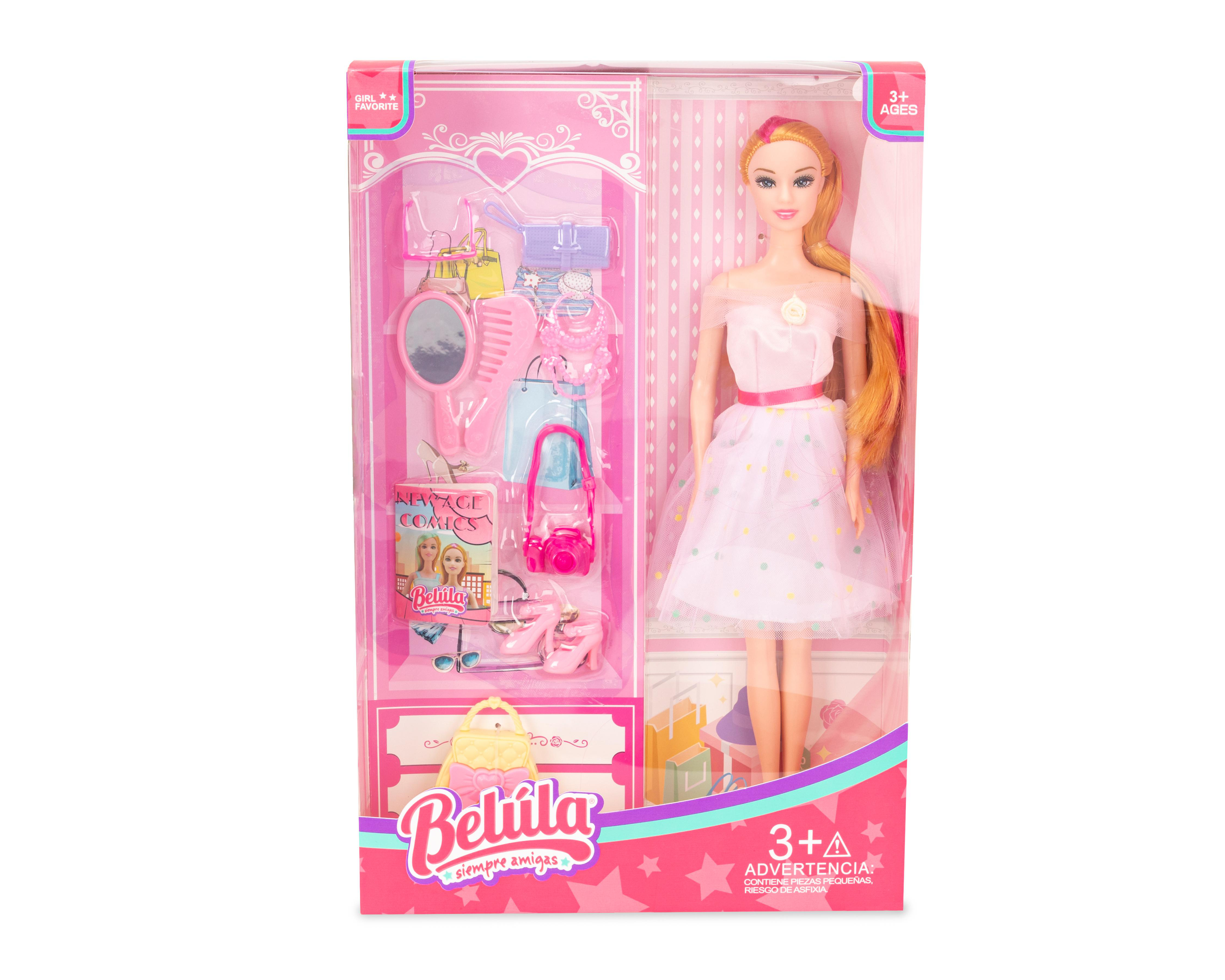 Foto 1 | Muñeca Belúla Fashion Doll con Accesorios