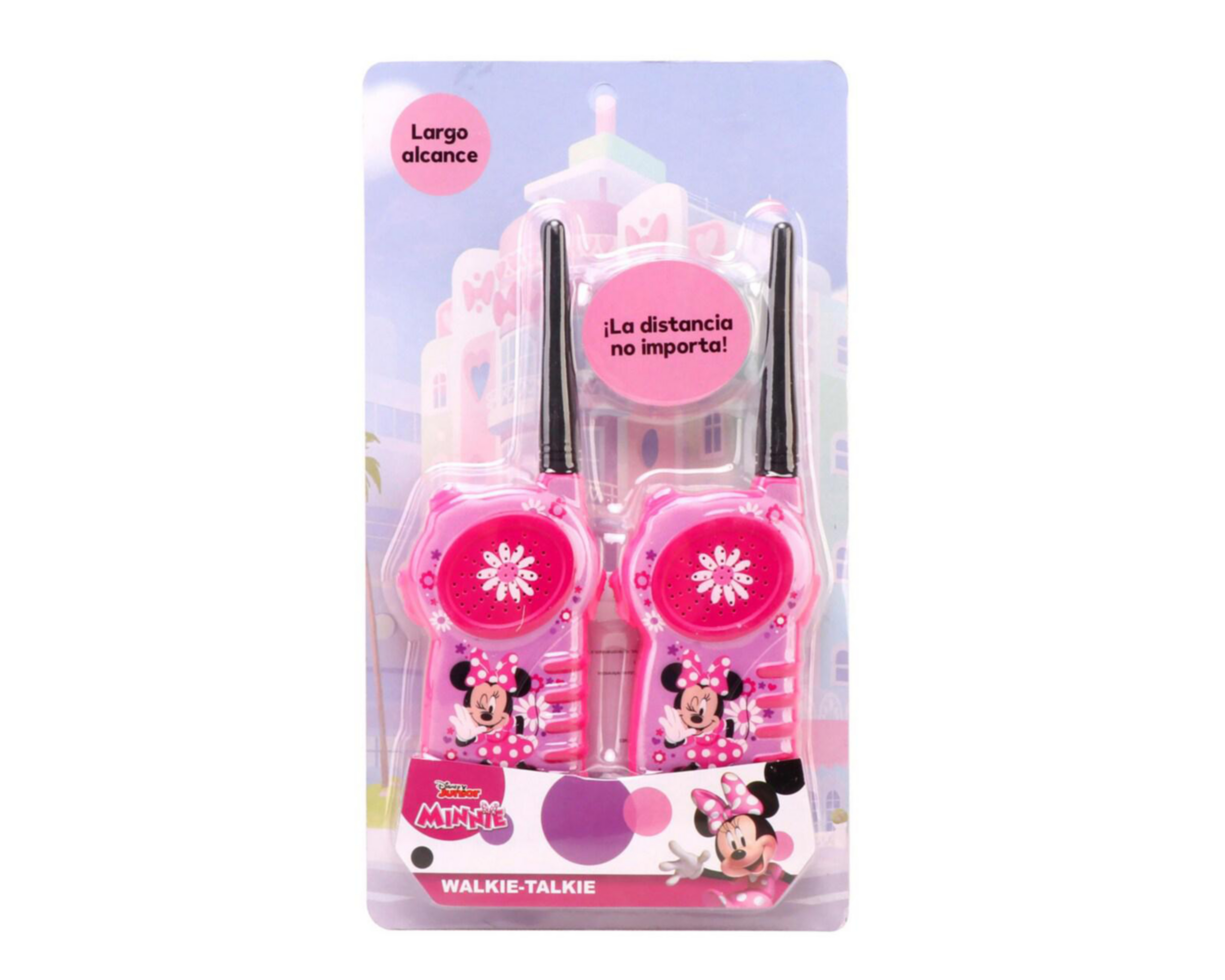 Foto 5 pulgar | Walkie Talkie Disney Minnie 2 Piezas