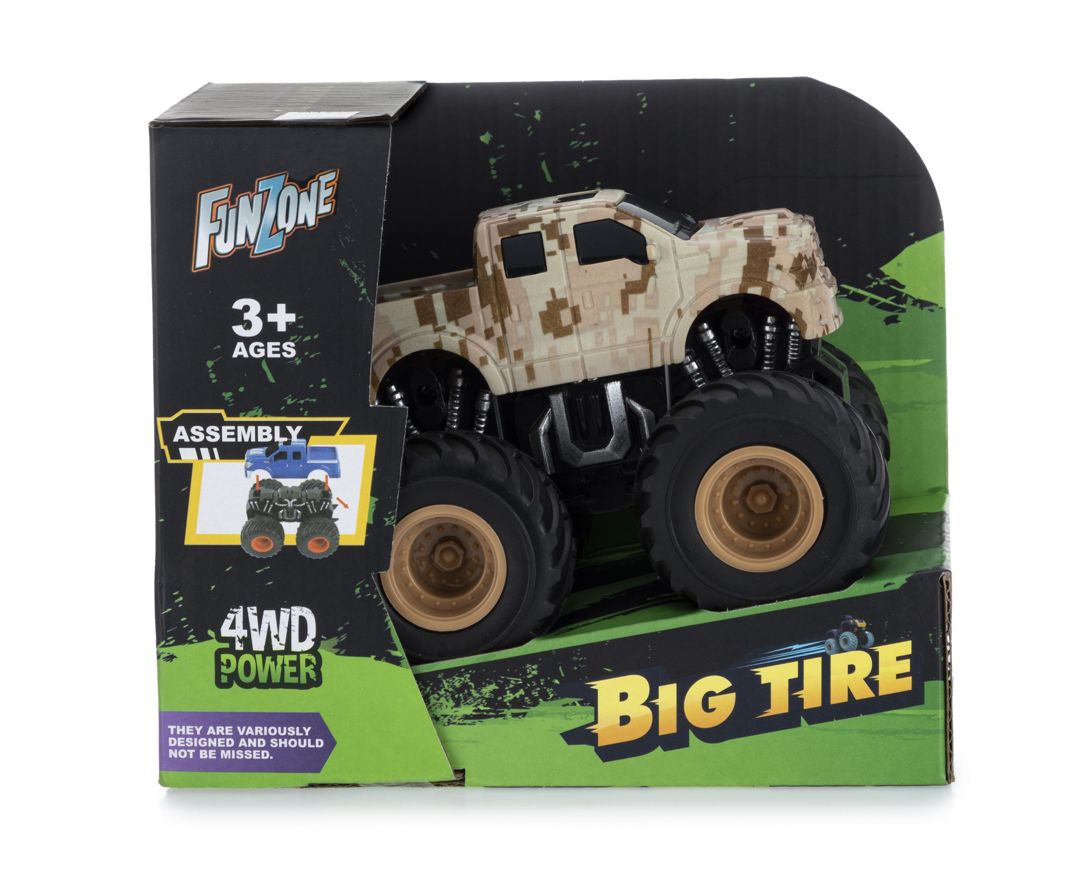 Carro Monster Truck Big Tire Funzone