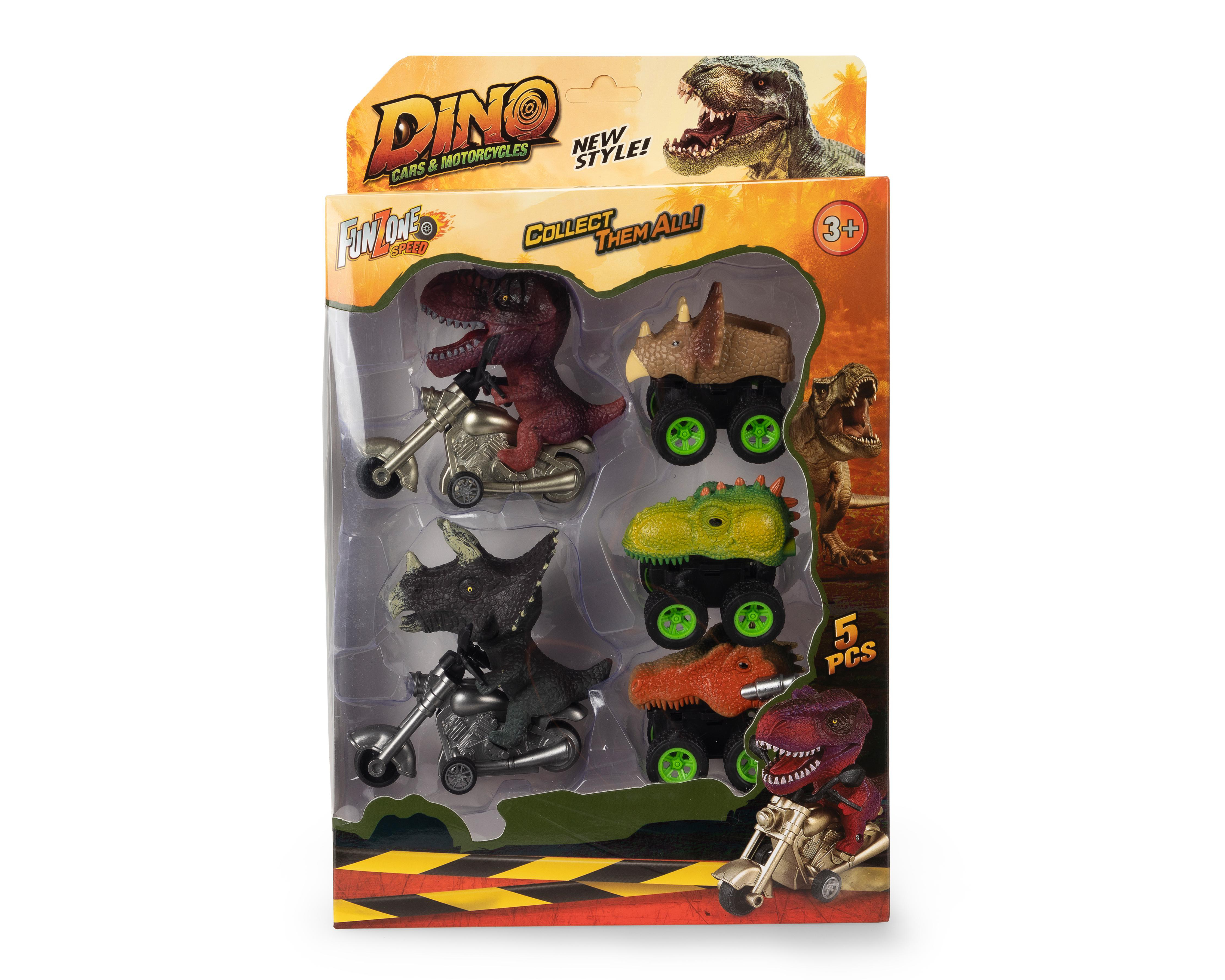 Carros y Motos Funzone 5 Piezas