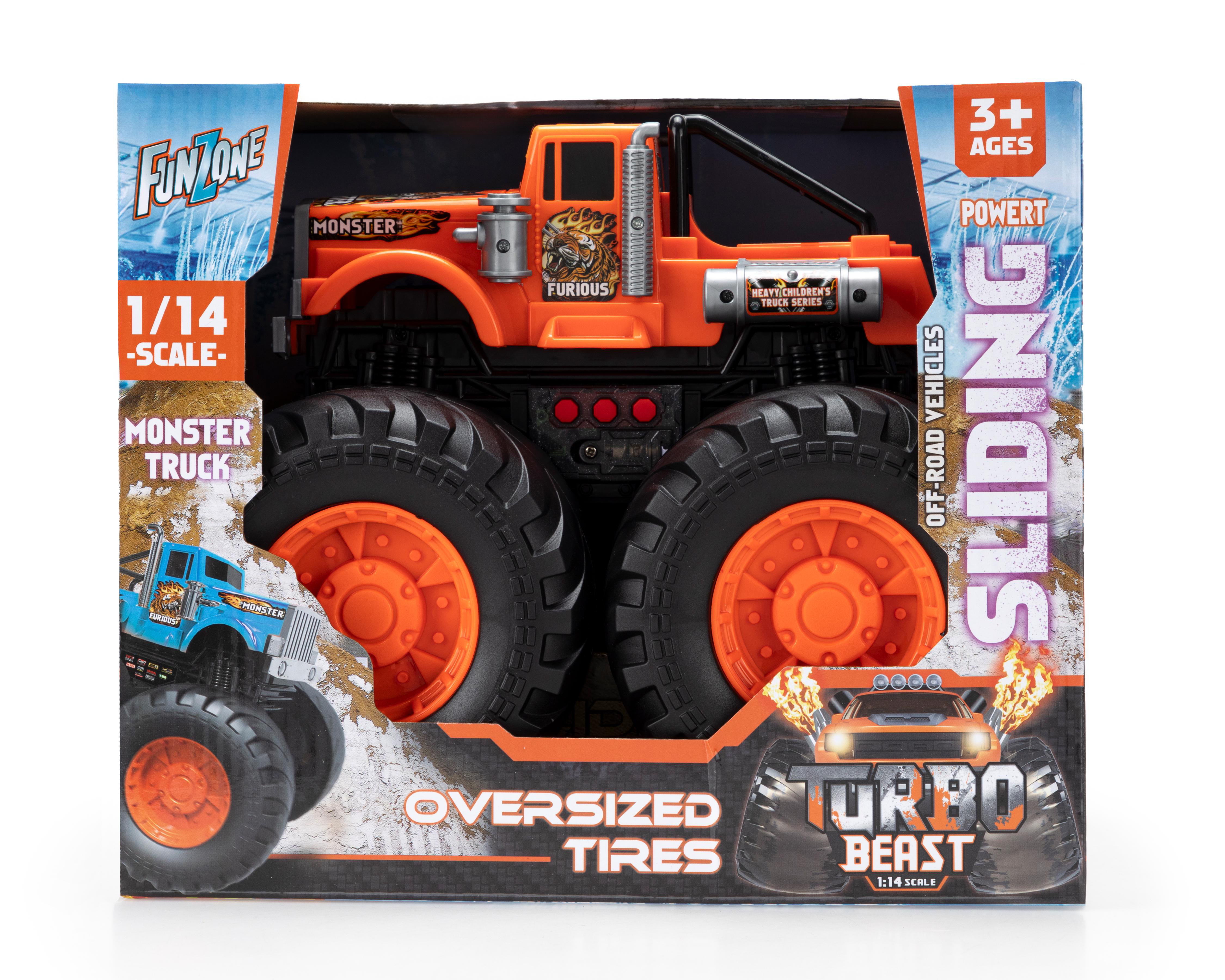 Foto 2 pulgar | Vehículo Monster Truck Funzone Turbo Beast Sliding