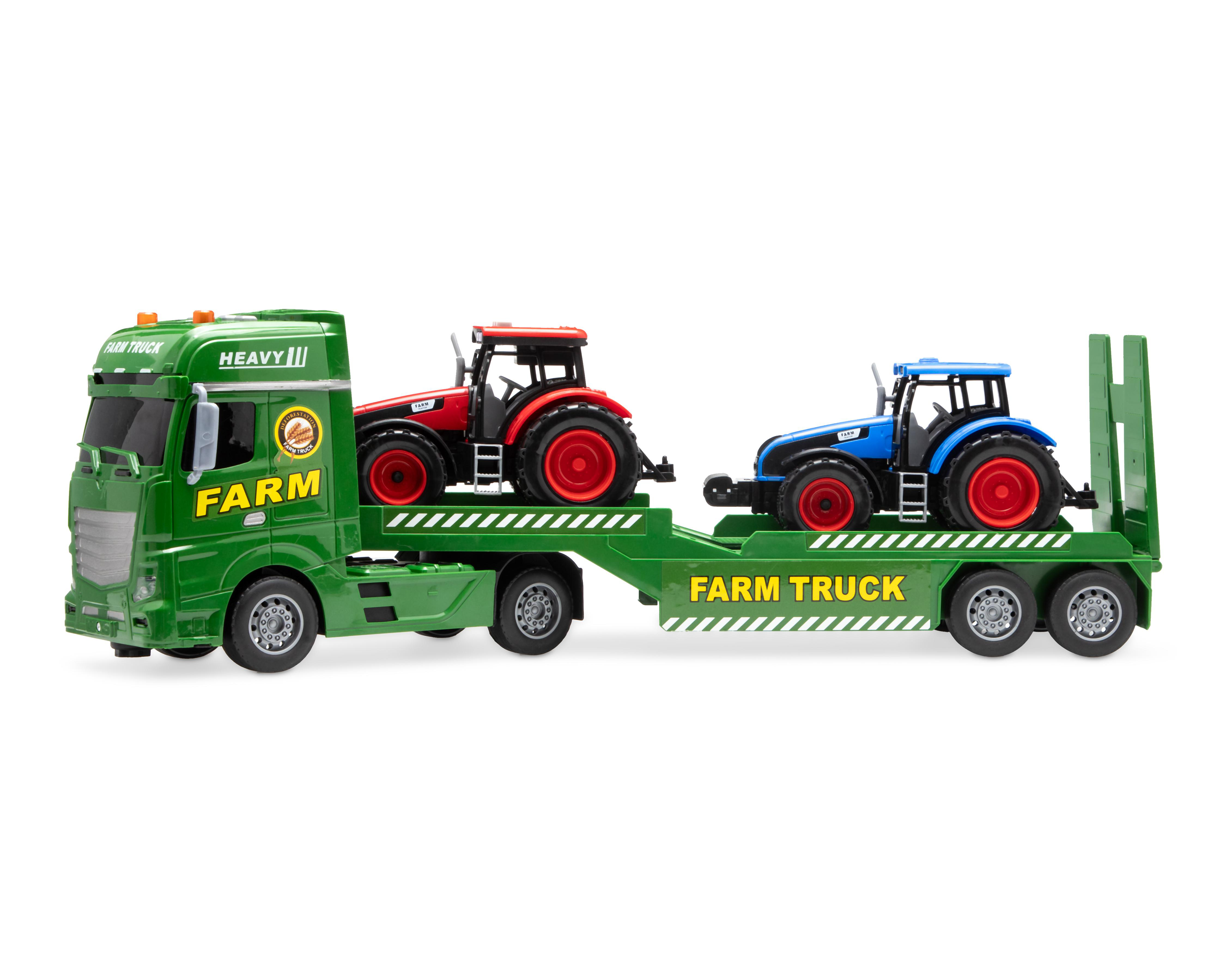 Tráiler Funzone Farm Truck con Accesorios Luces y Sonidos