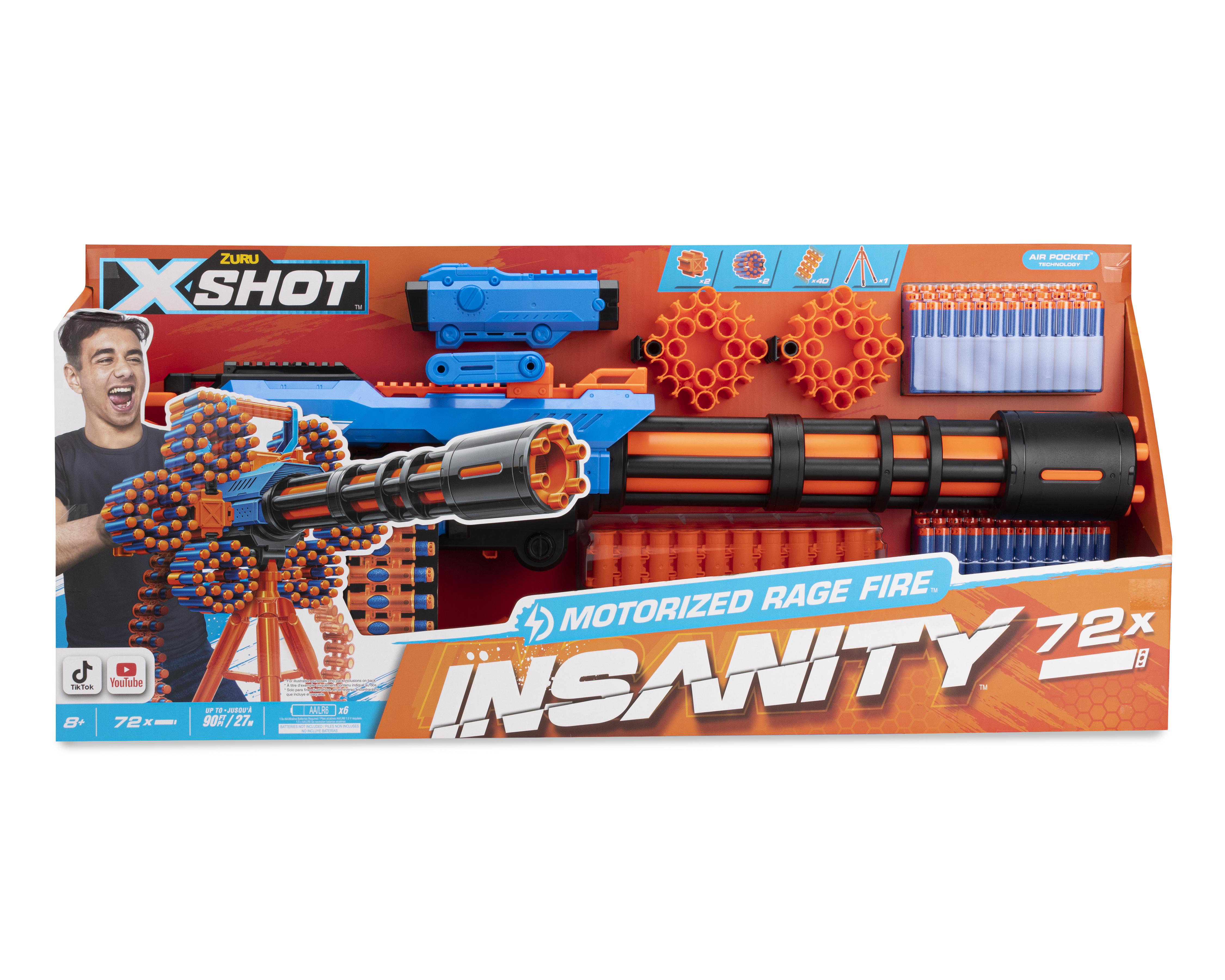 Lanzadardos Zuru X-Shot Insanity