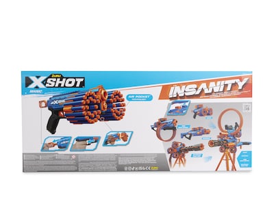Foto 2 | Lanzadardos Zuru X-Shot Insanity 2 Piezas
