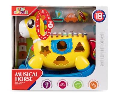 Foto 7 | Caballo Musical Baby Colors