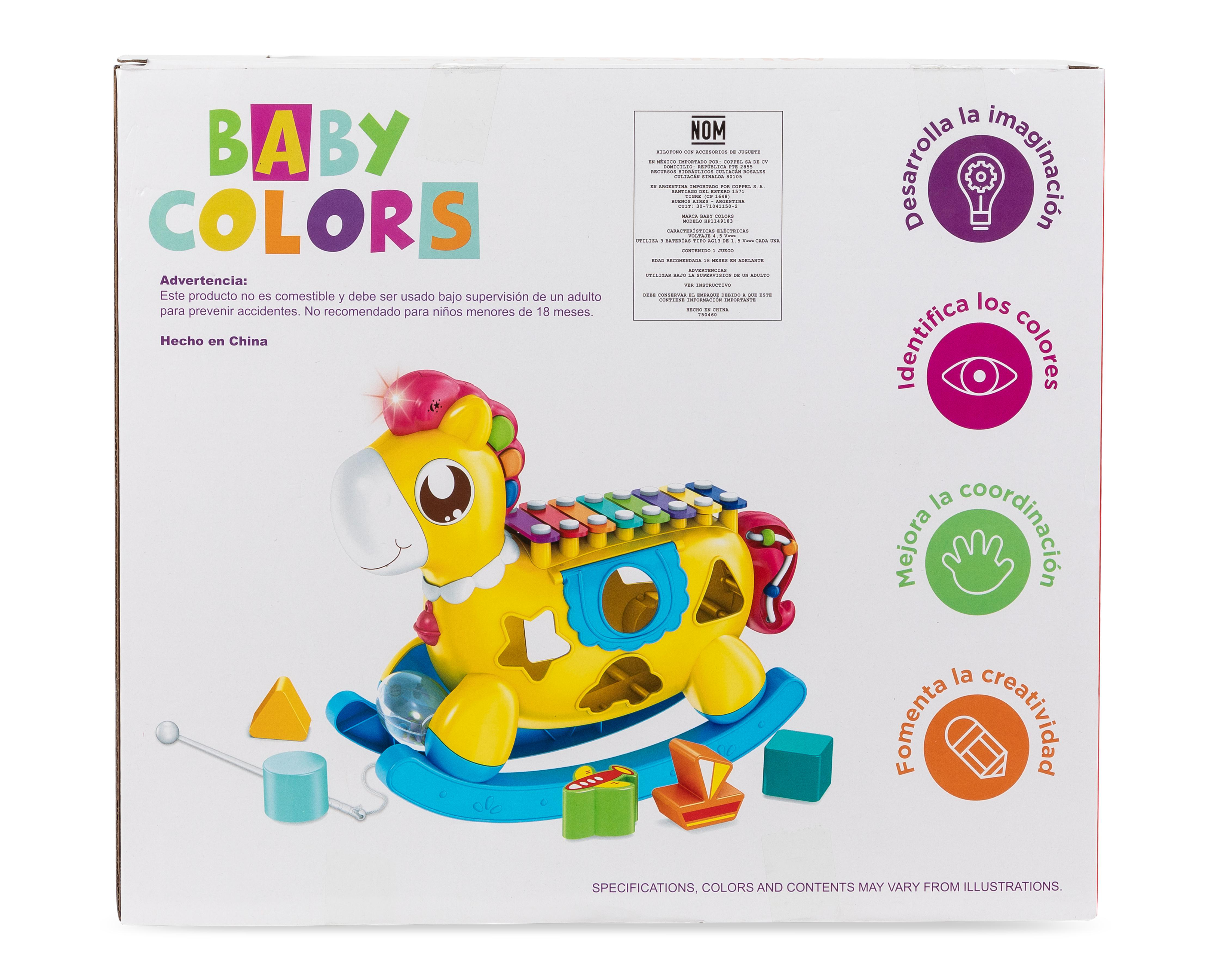 Foto 9 pulgar | Caballo Musical Baby Colors