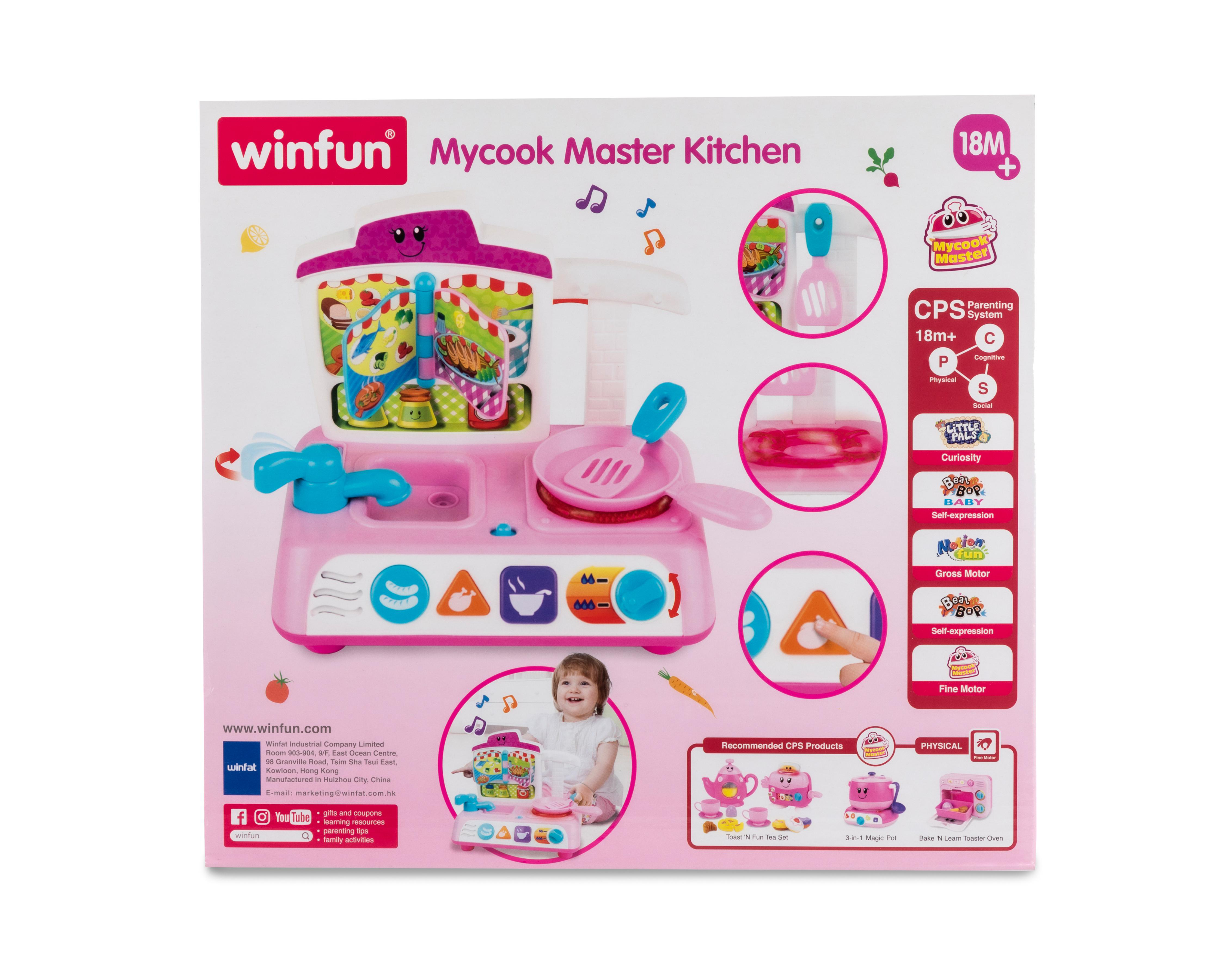 Foto 3 pulgar | Cocina Divertida Winfun con Sonido