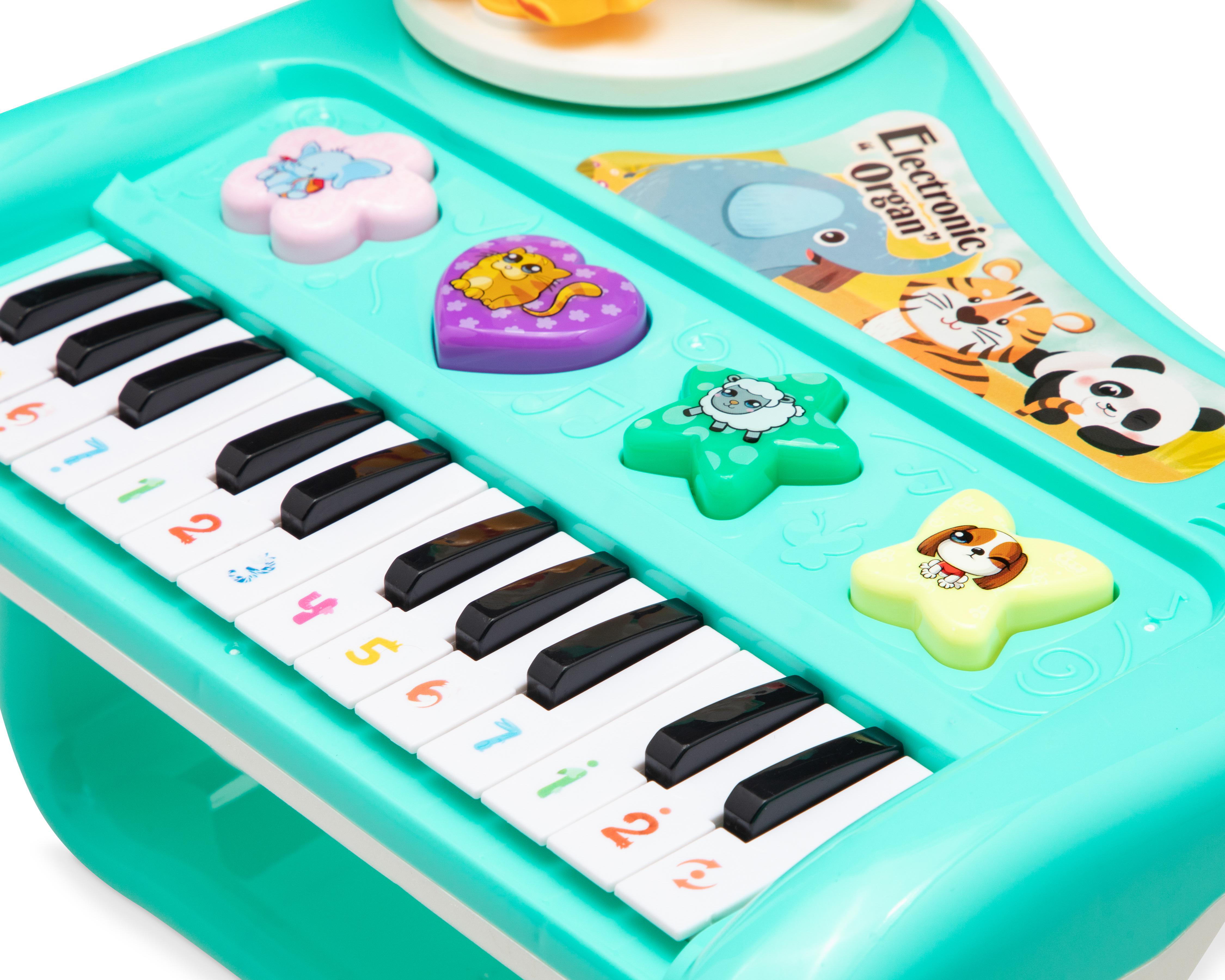 Foto 4 pulgar | Piano Baby Colors con Luces y Sonido