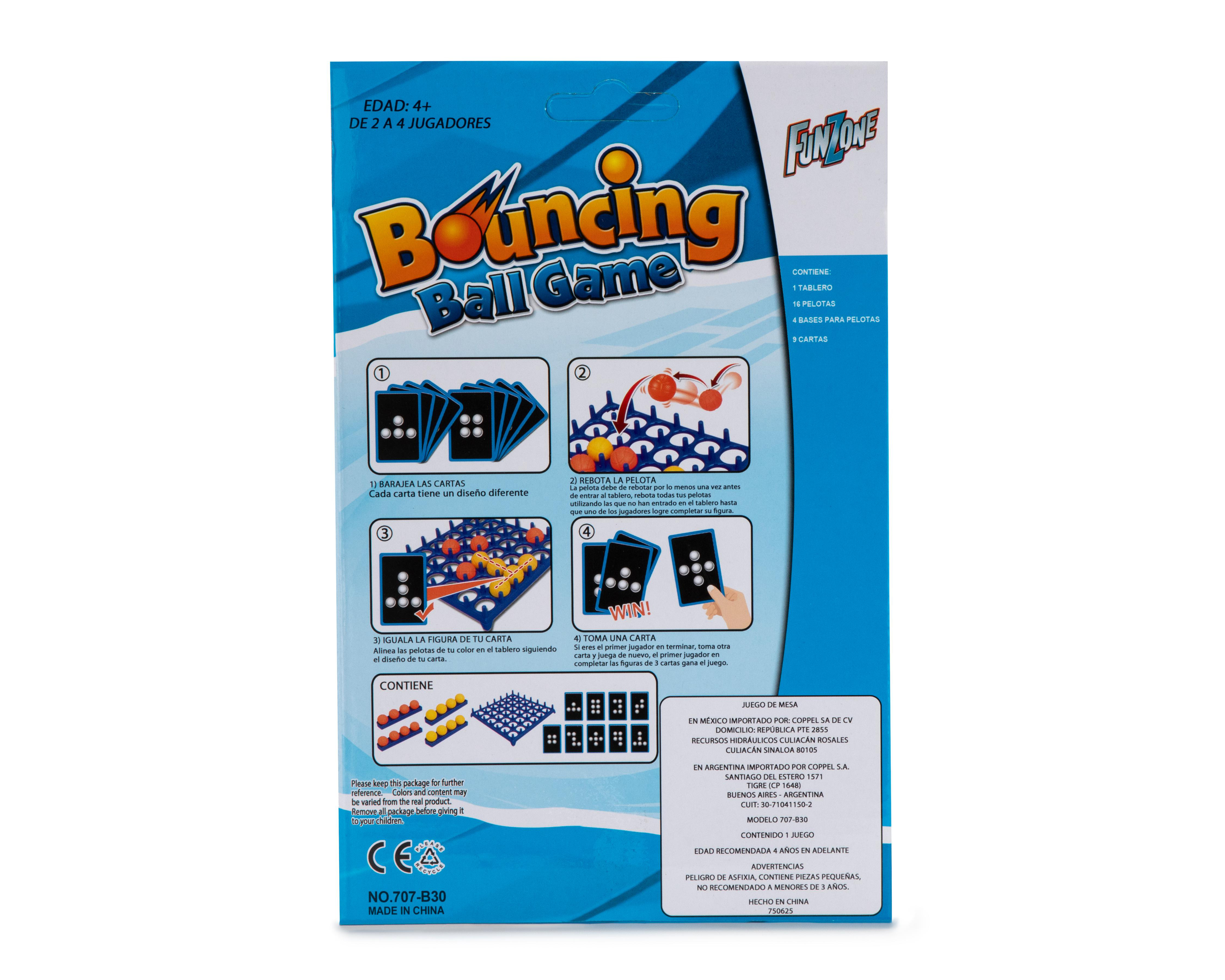 Foto 3 pulgar | Juego de Mesa Bouncing Ball Game Funzone