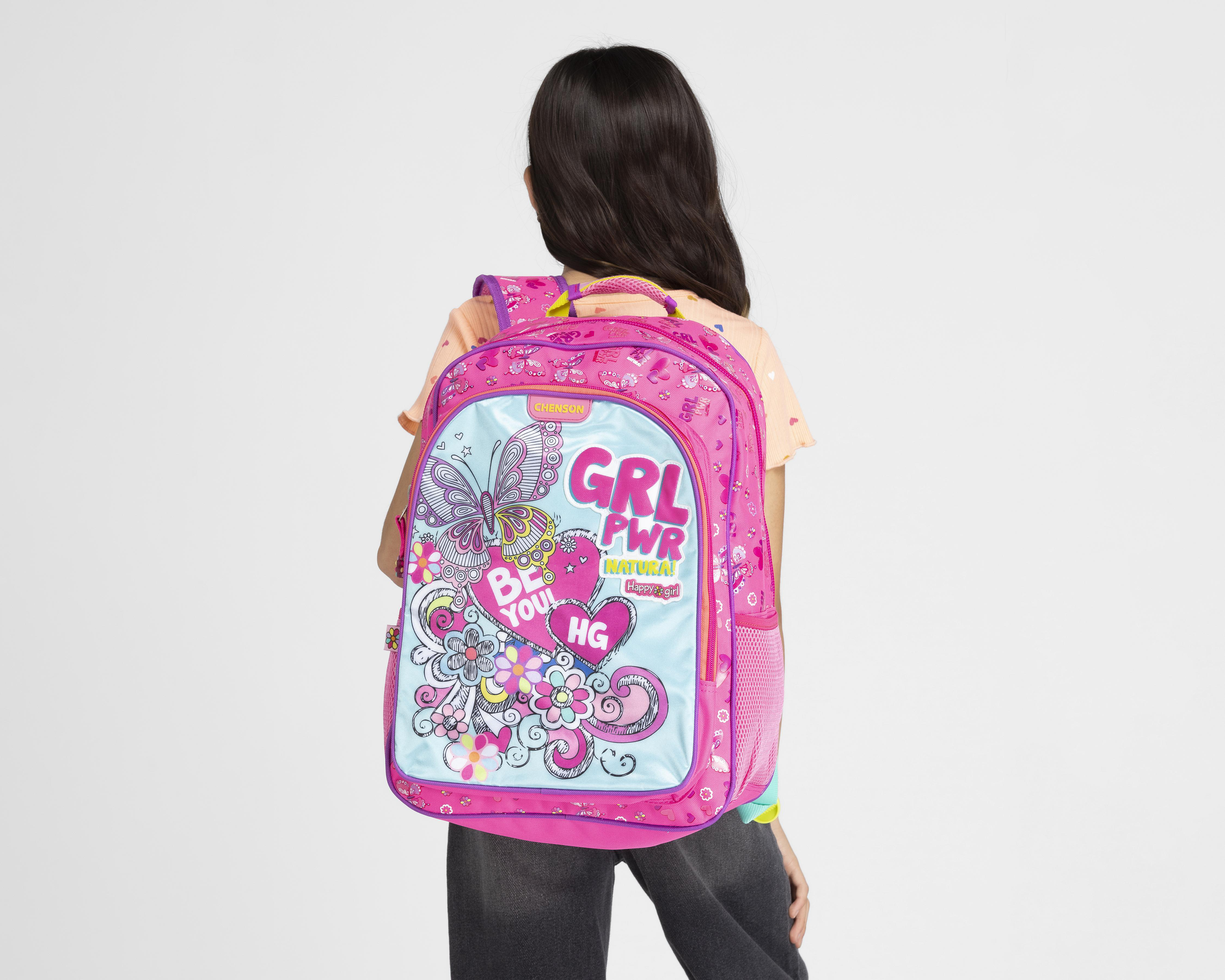 Foto 9 pulgar | Mochila Chenson Happy Girl