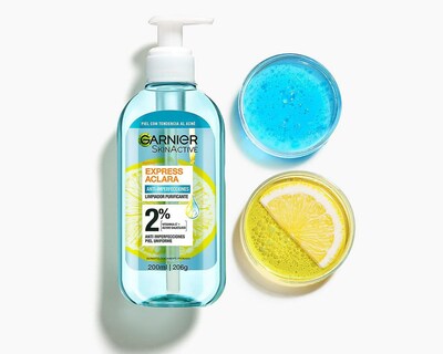 Foto 4 | Limpiador Facial Garnier Skin Active Express Aclara Antimperfecciones 200 ml
