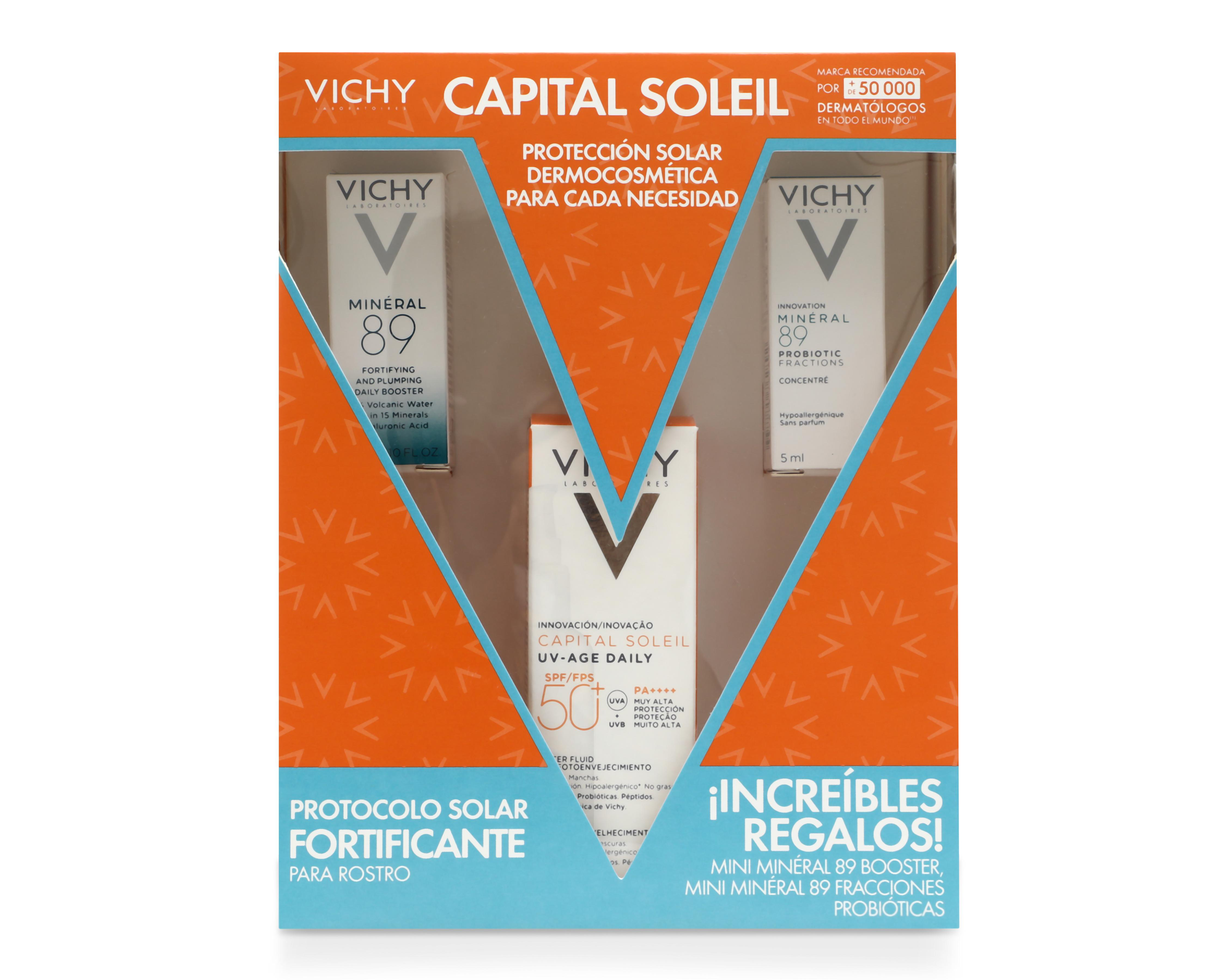 Foto 2 pulgar | Protector Solar Capital Soleil SPF FPS 50 de 40 ml Vichy