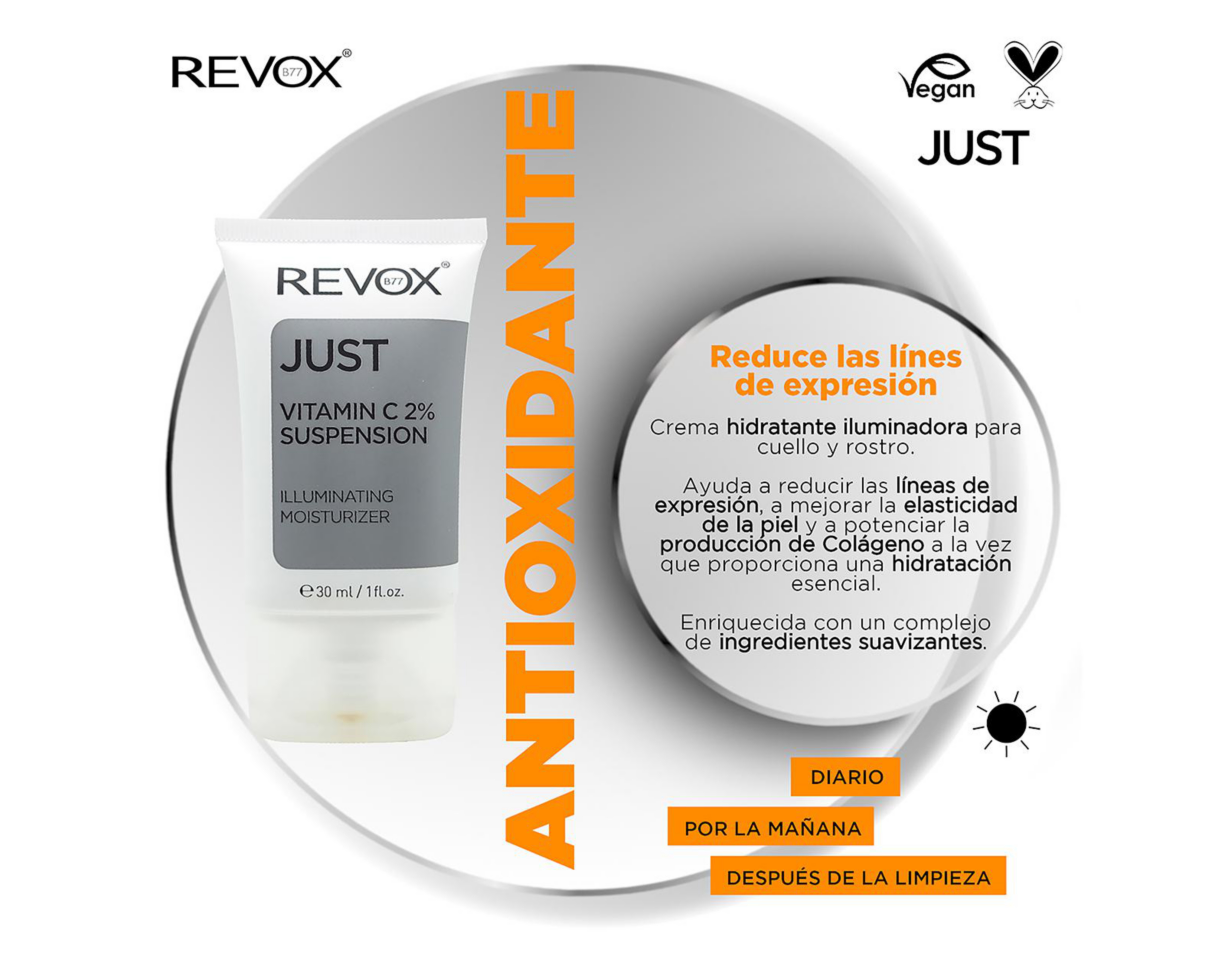 Foto 4 | Crema Hidratante Revox B77 Just Vitamina C 30 ml