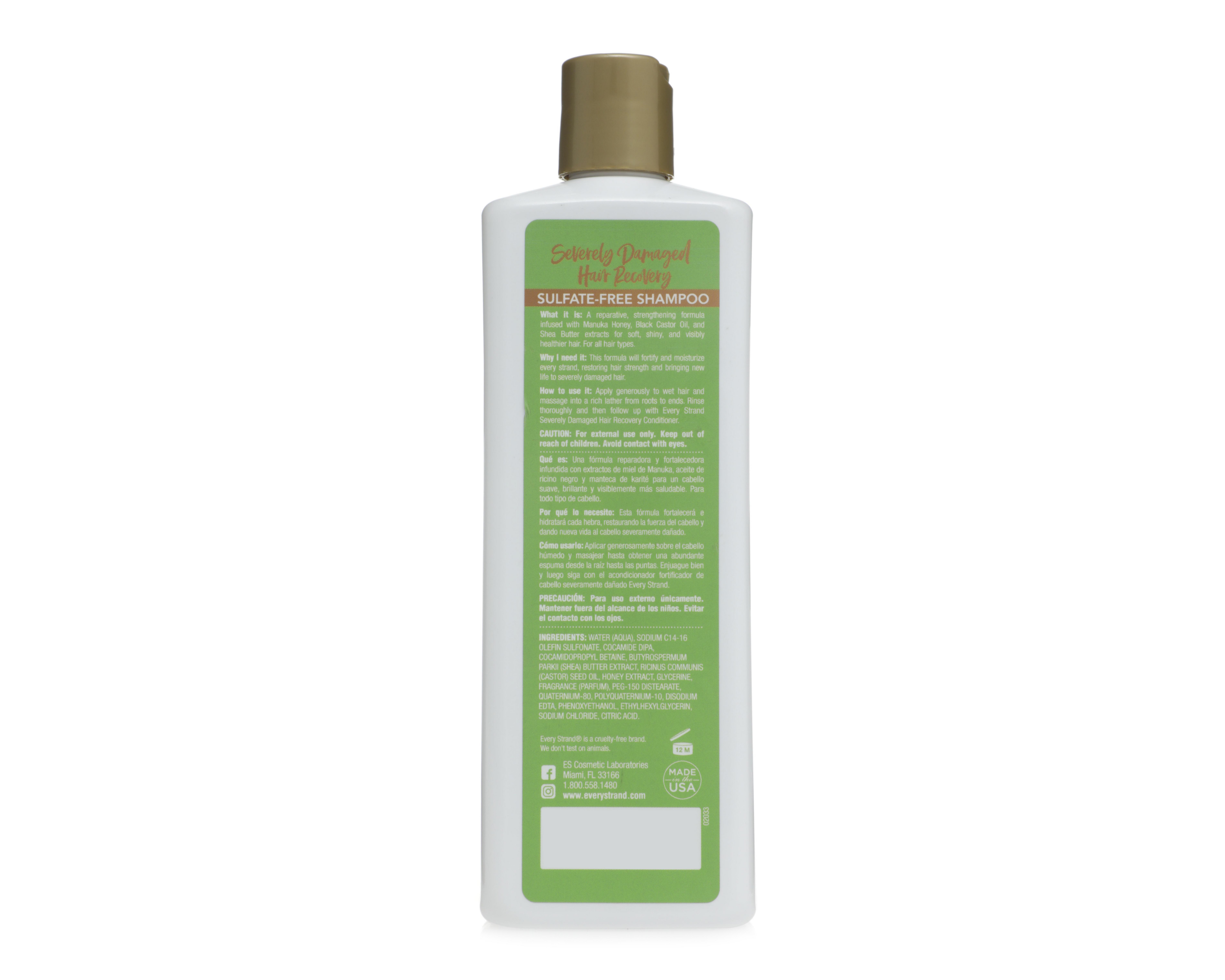 Foto 2 | Shampoo Every Strand Severely Damaged Hair Recovery 399 ml