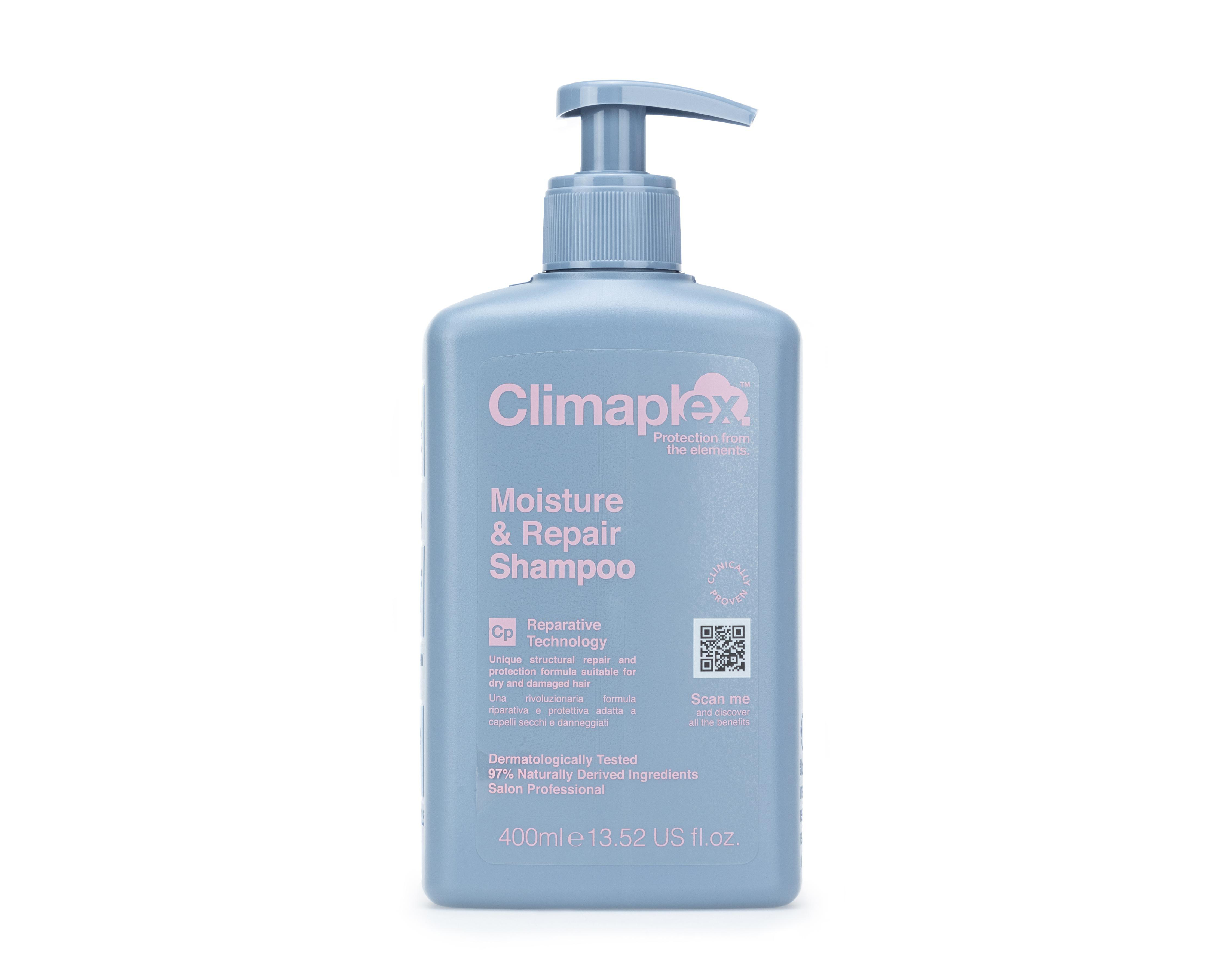 Foto 2 pulgar | Shampoo Climaplex Hidratante y Reparador 400 ml