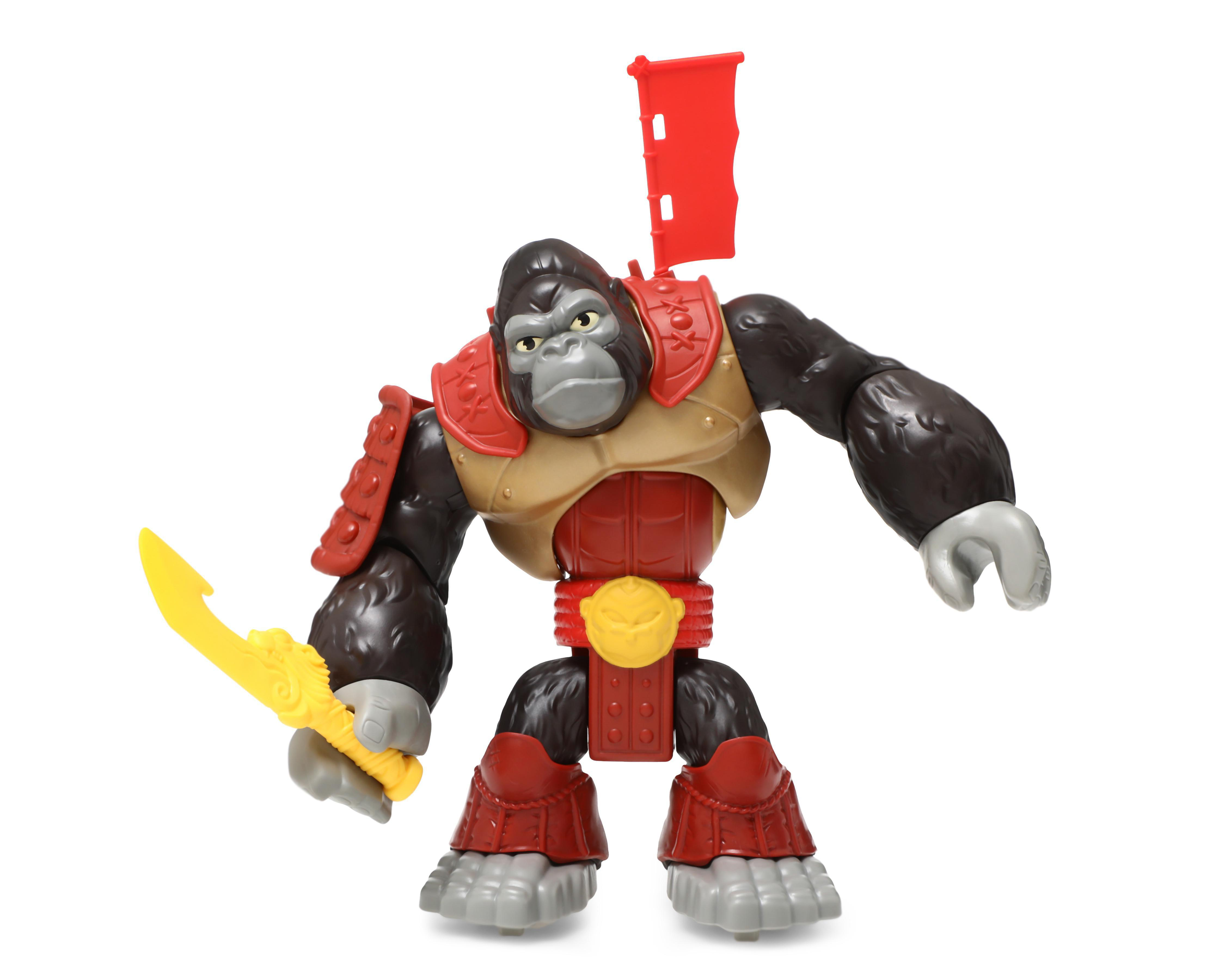 Gorila Samurai Modo Ataque Imaginext Fisher Price Mundo Aventura