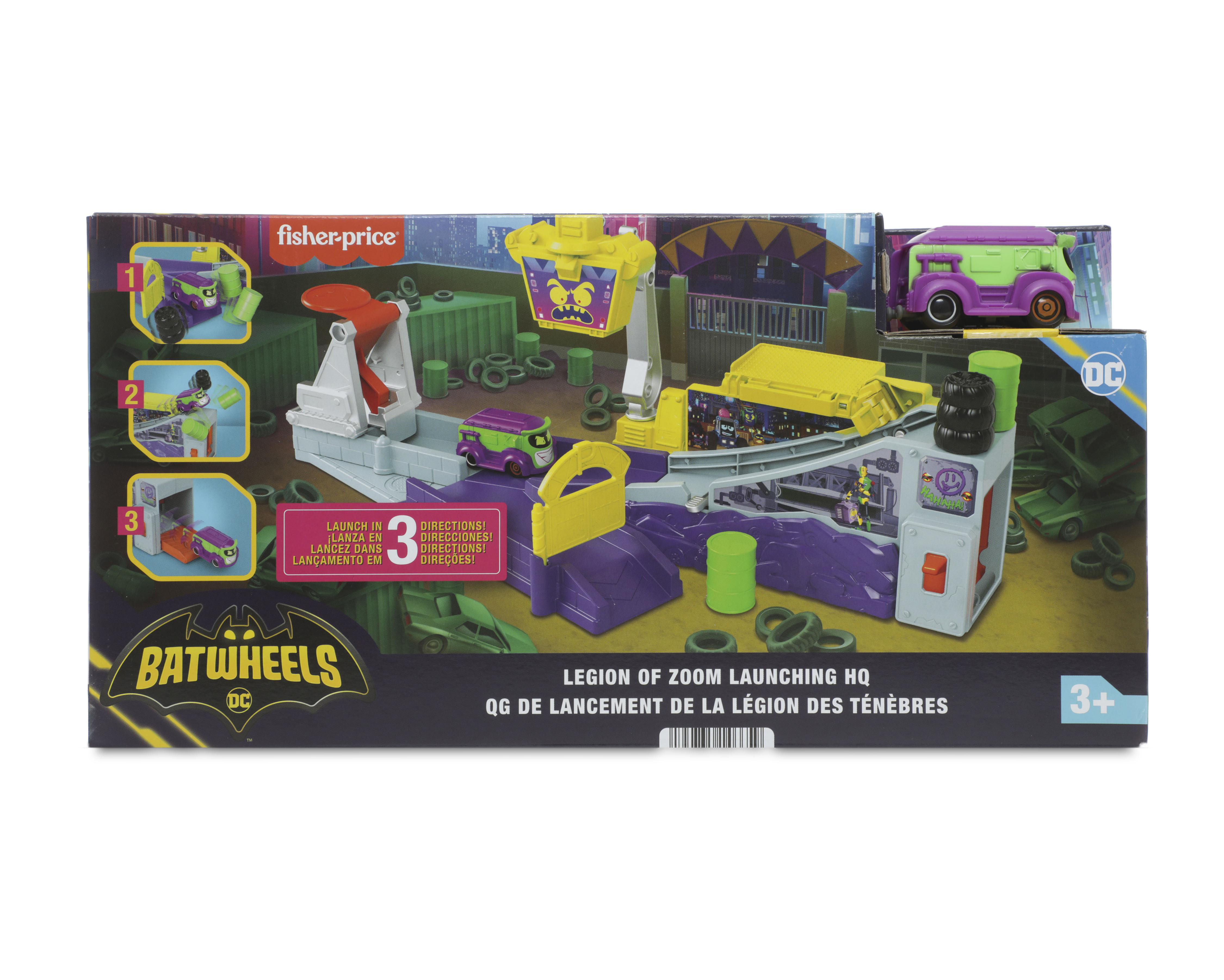 Foto 7 | Pista de Carreras Fisher-Price Batwheels