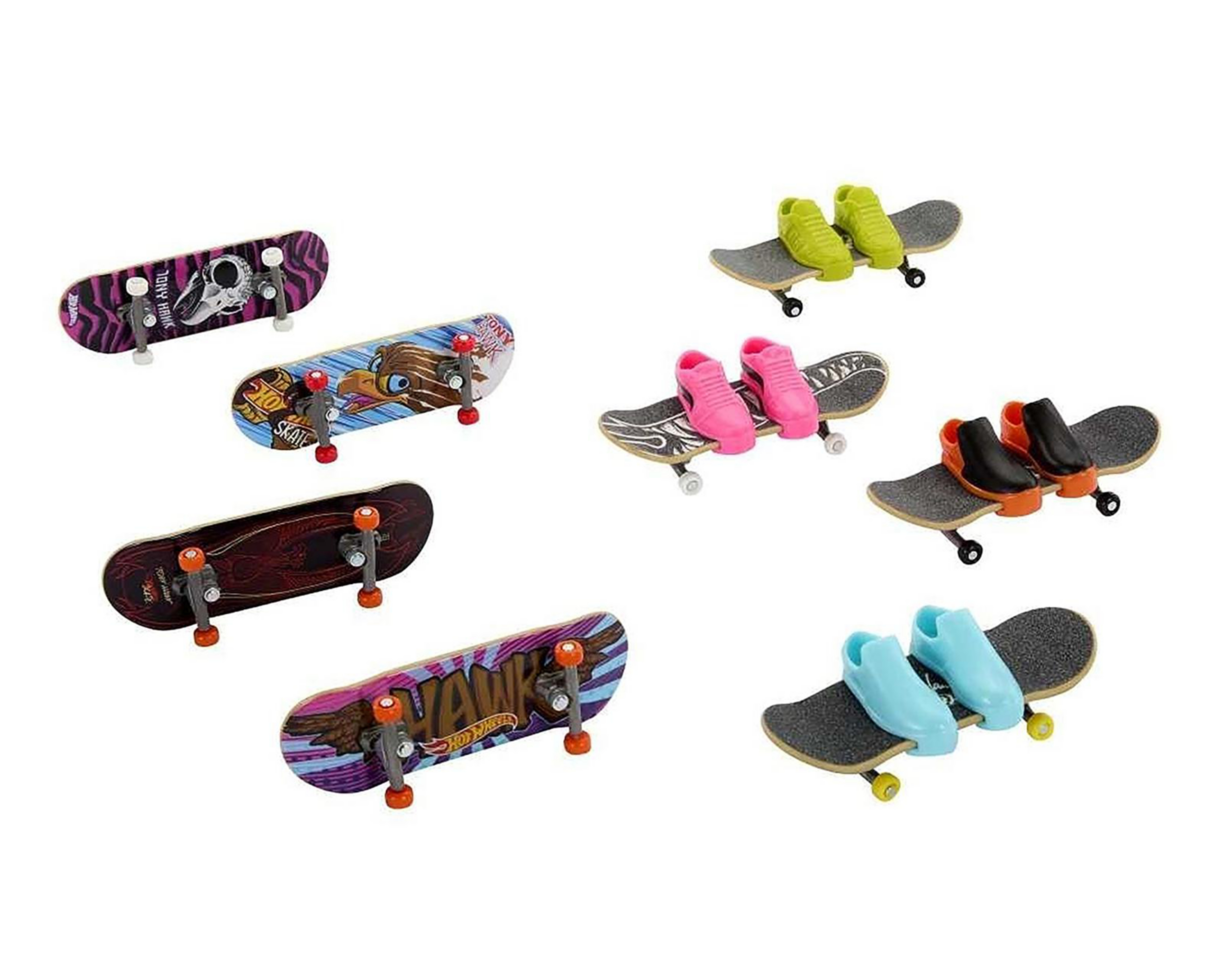 Foto 6 pulgar | Patinetas para Dedos Hot Wheels Skate Tony Hawk Rippin' Tricks