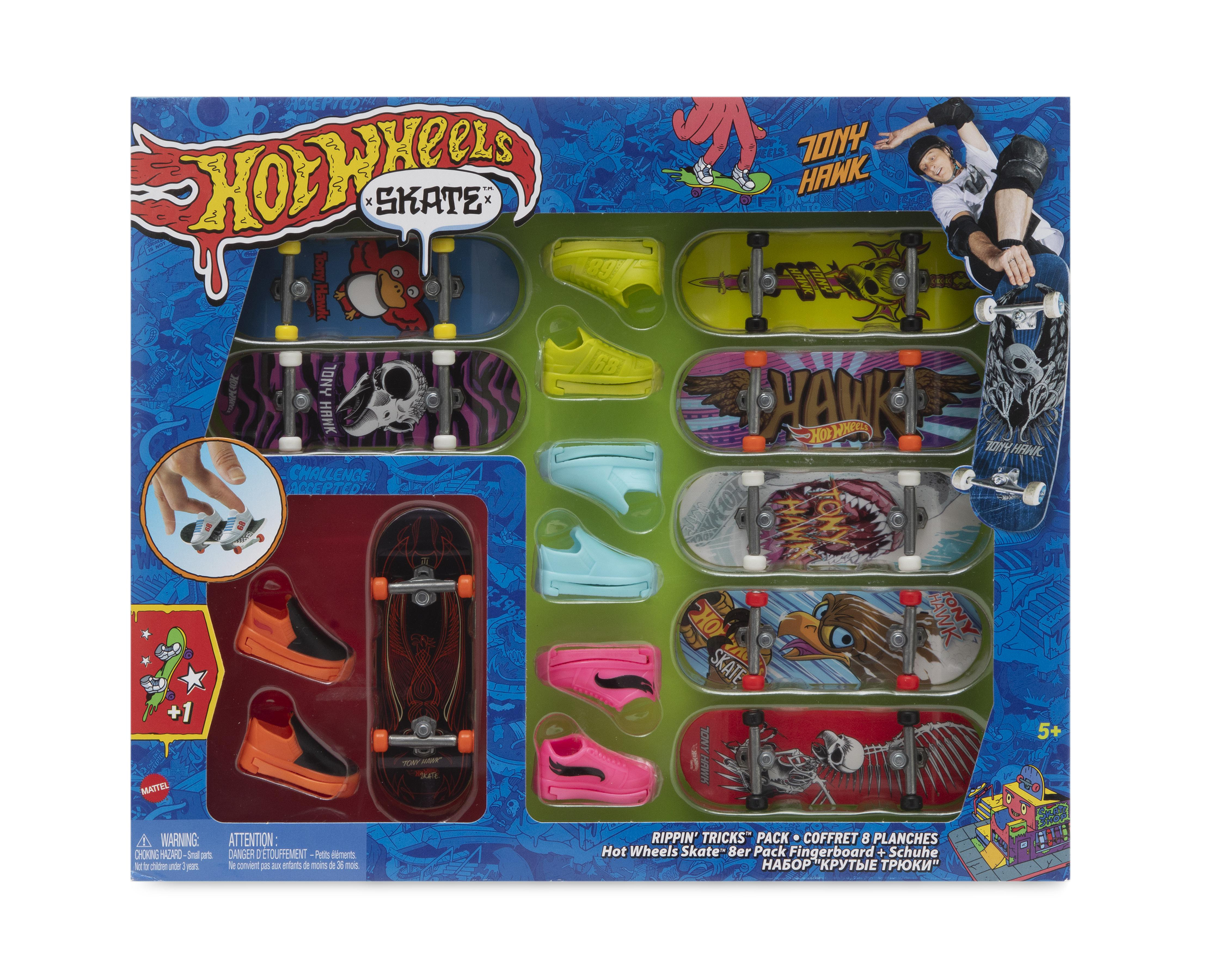 Foto 9 pulgar | Patinetas para Dedos Hot Wheels Skate Tony Hawk Rippin' Tricks